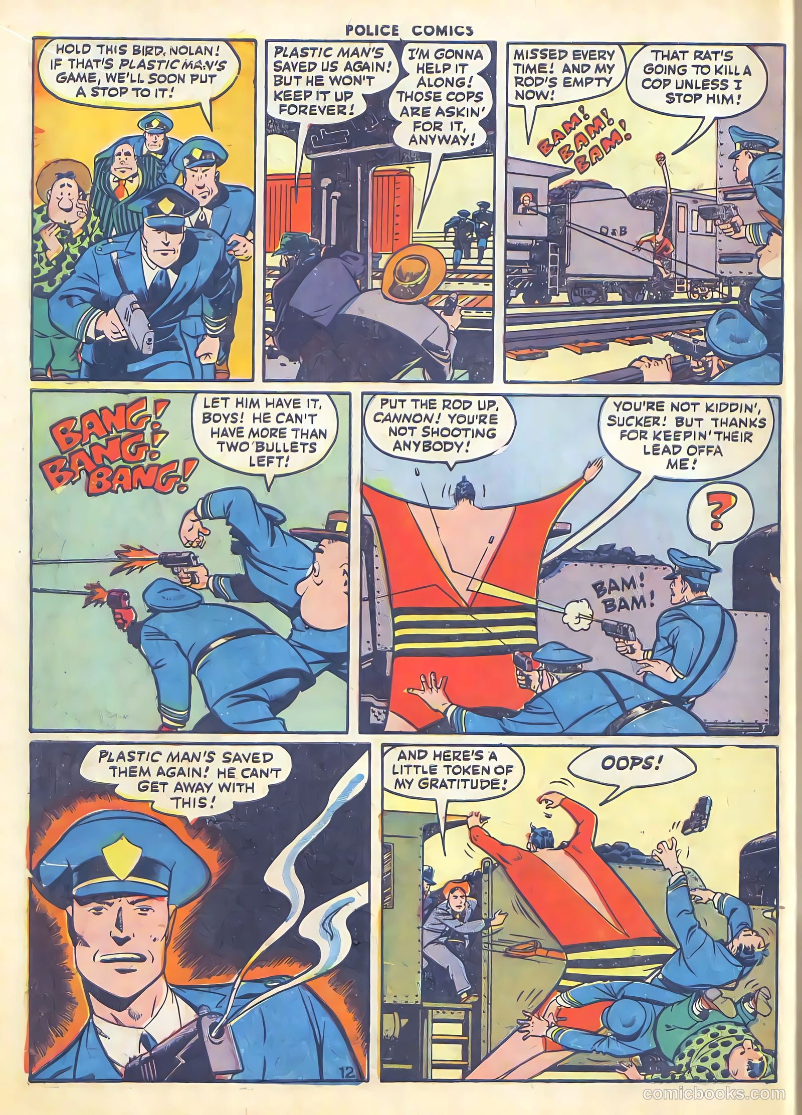 Police Comics #50 (1946) — page 14 of 60