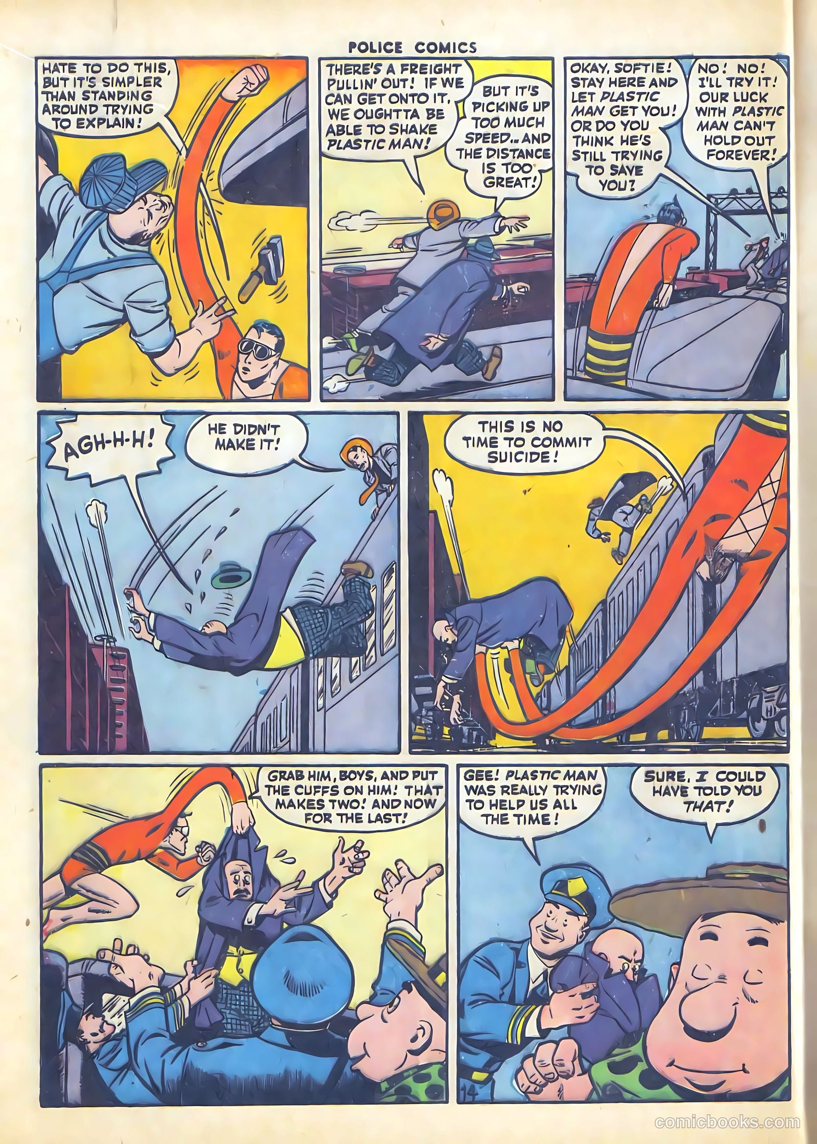 Police Comics #50 (1946) — page 16 of 60