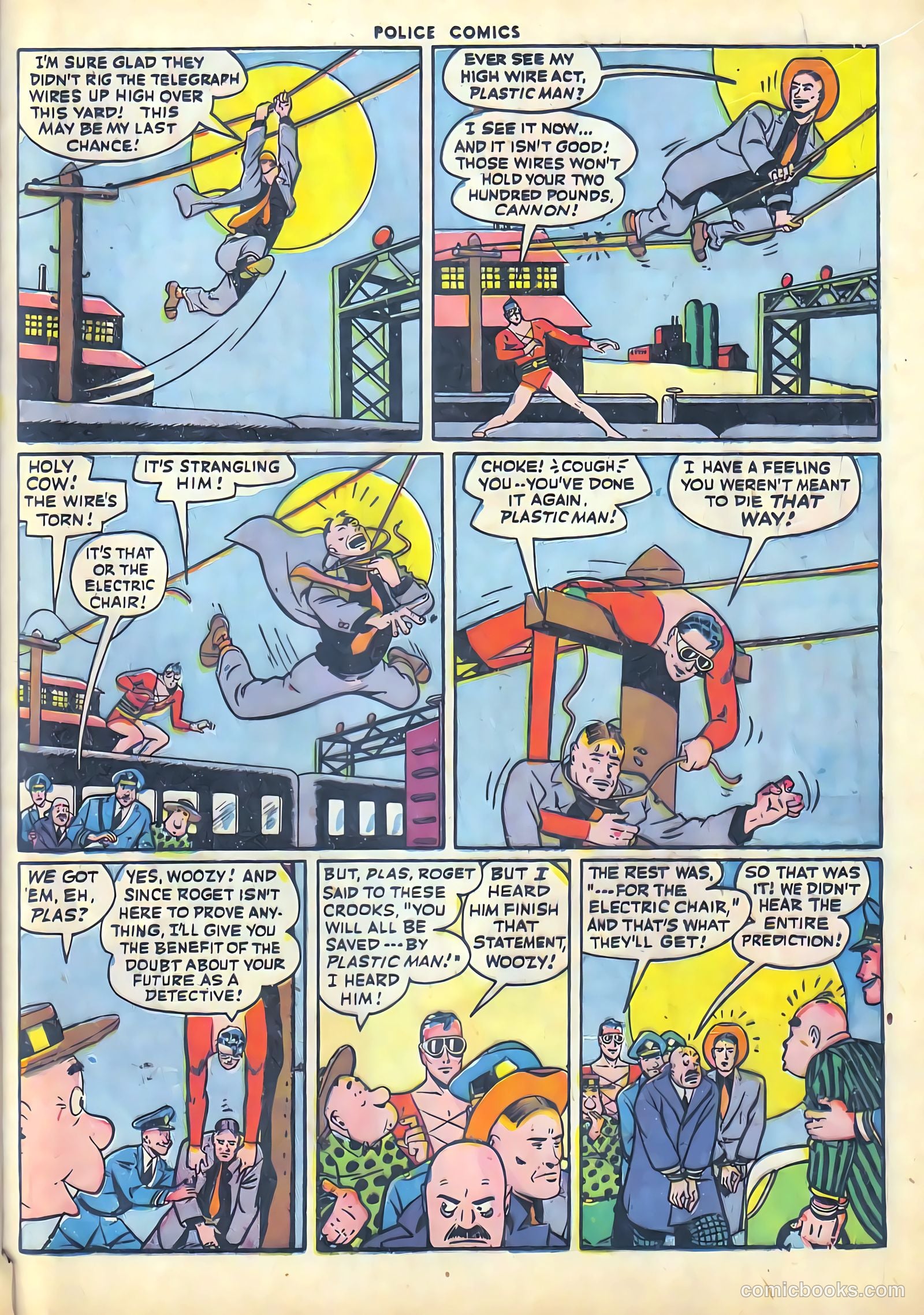 Police Comics #50 (1946) — page 17 of 60