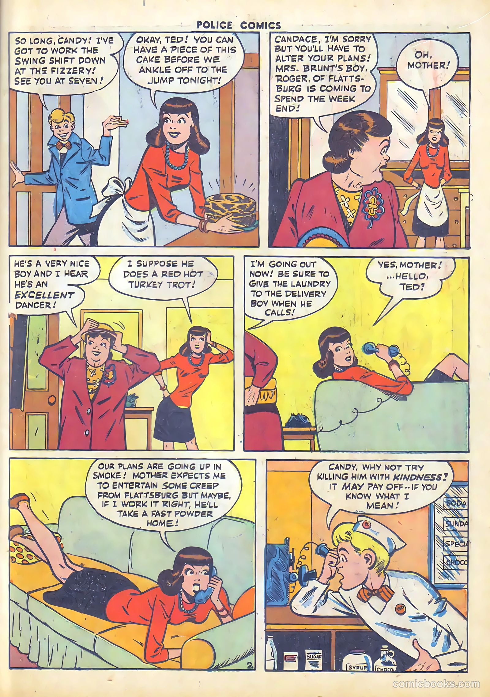 Police Comics #50 (1946) — page 19 of 60