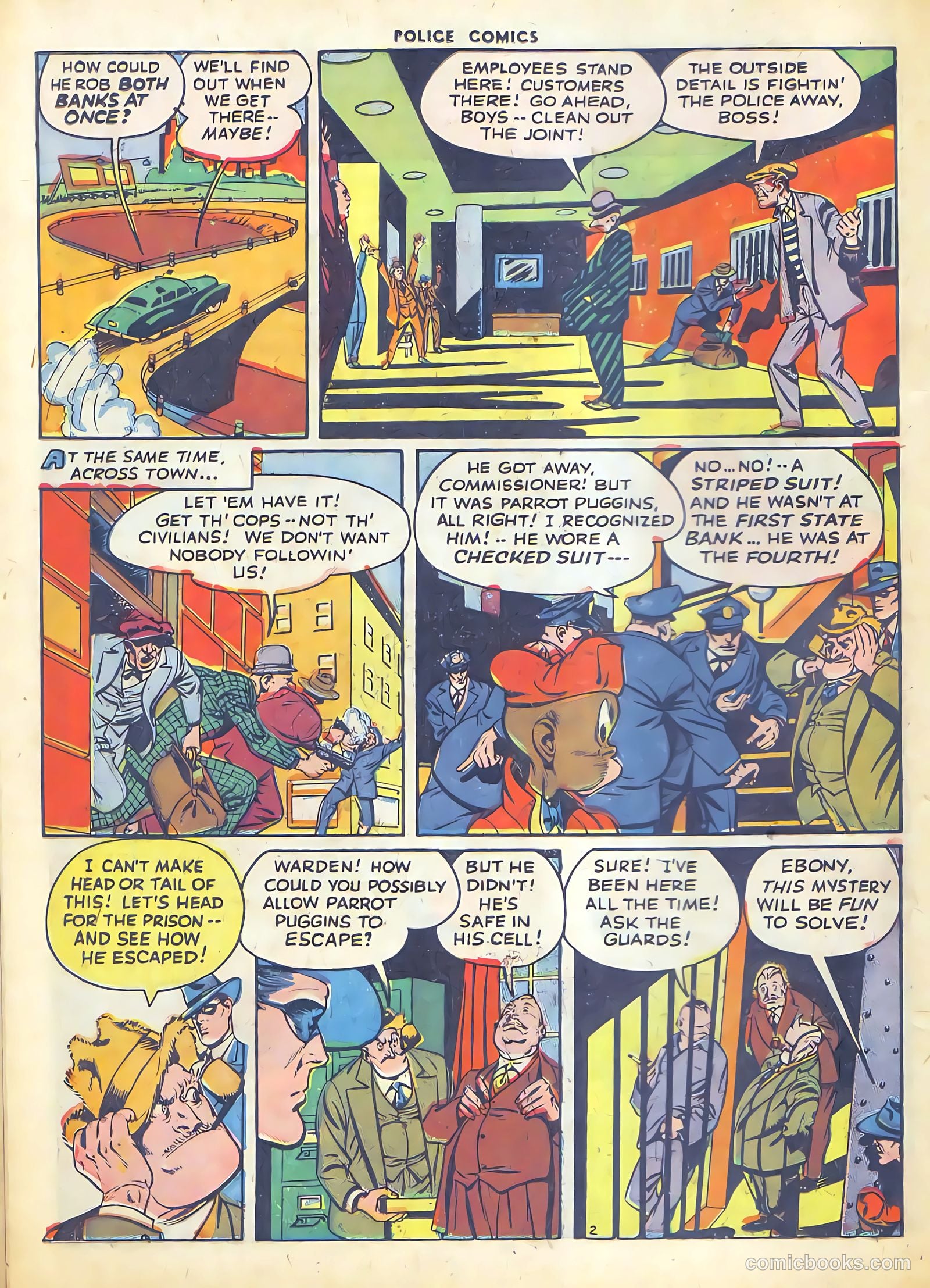 Police Comics #50 (1946) — page 32 of 60