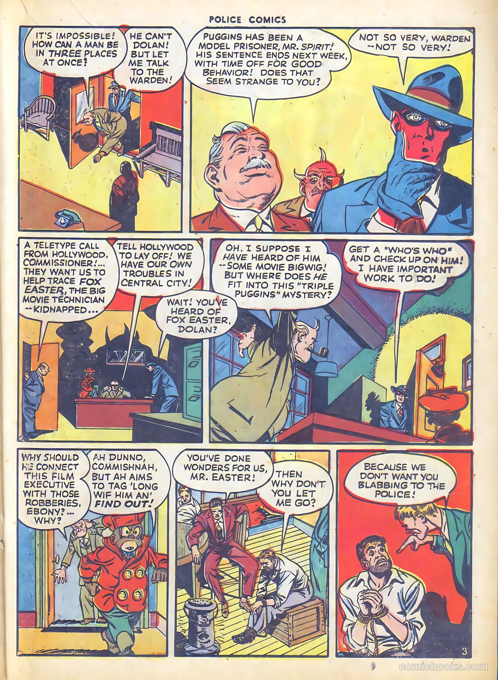 Police Comics #50 (1946) — page 33 of 60