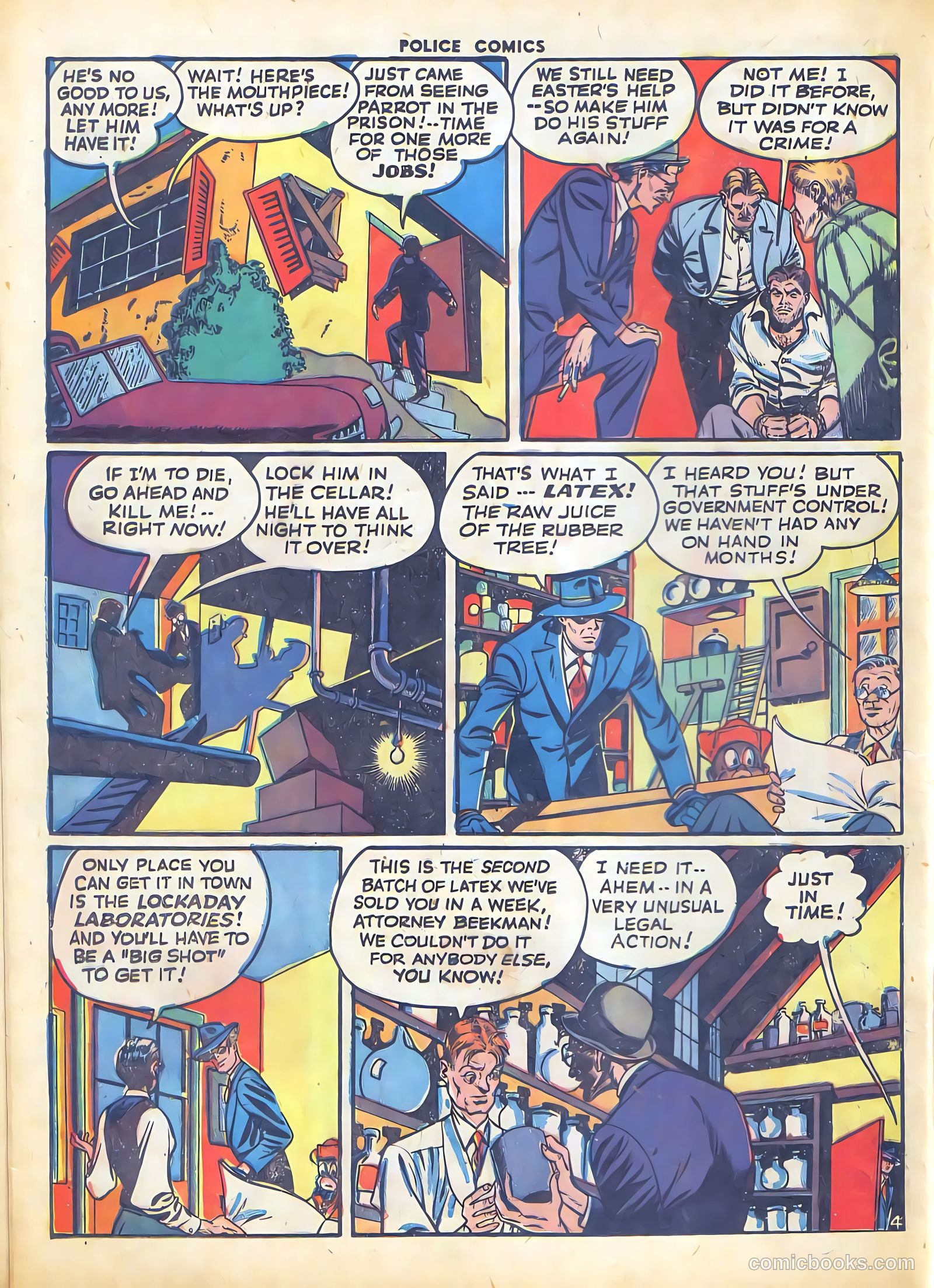 Police Comics #50 (1946) — page 34 of 60