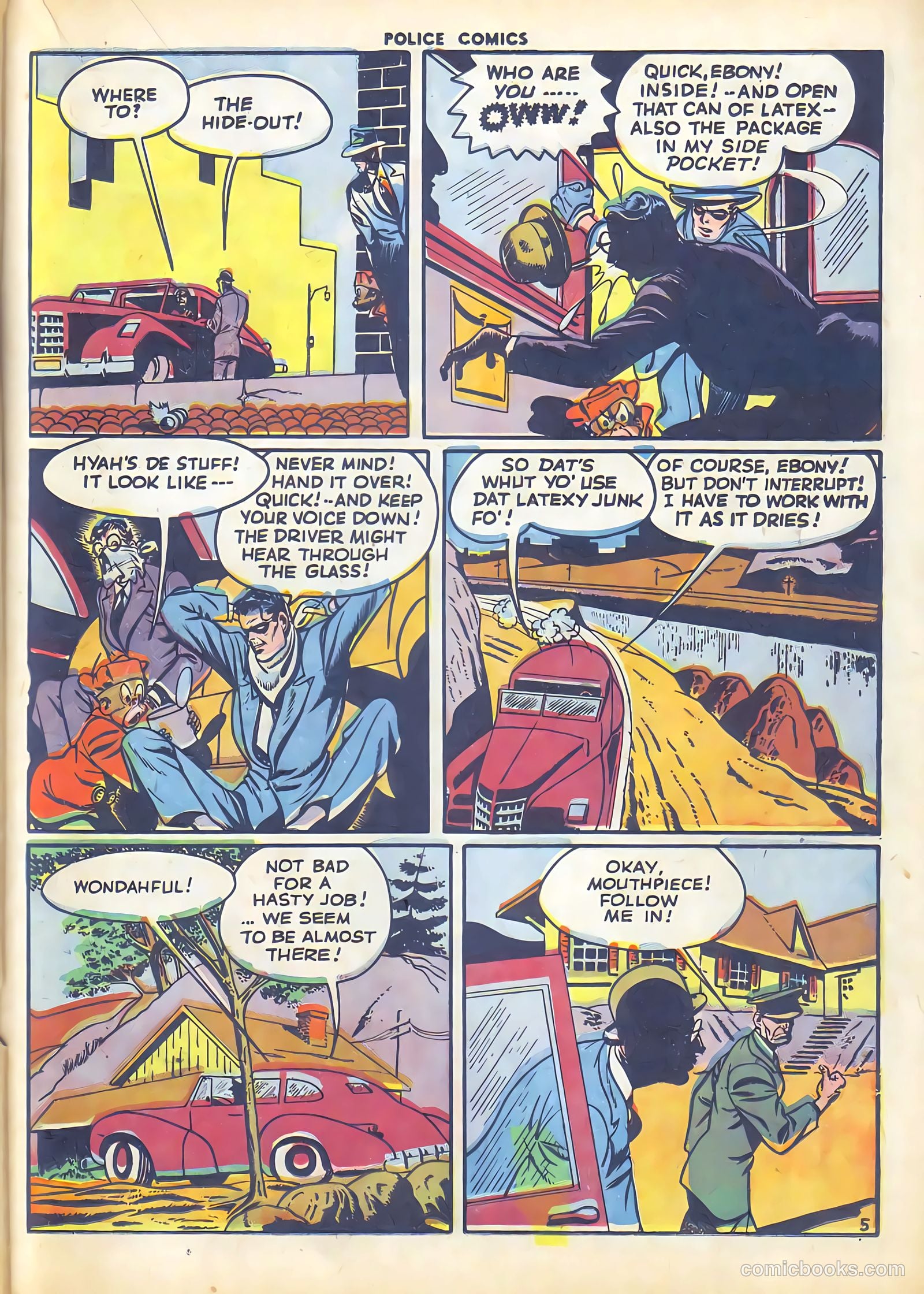 Police Comics #50 (1946) — page 35 of 60