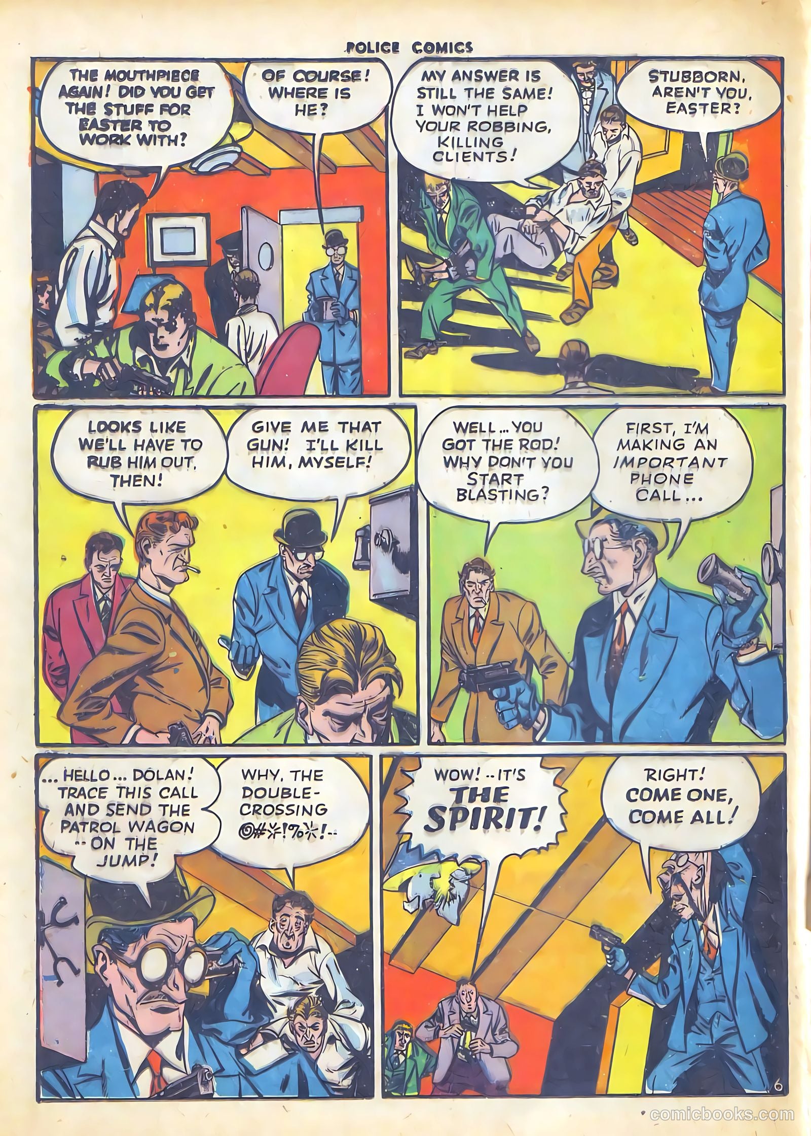 Police Comics #50 (1946) — page 36 of 60