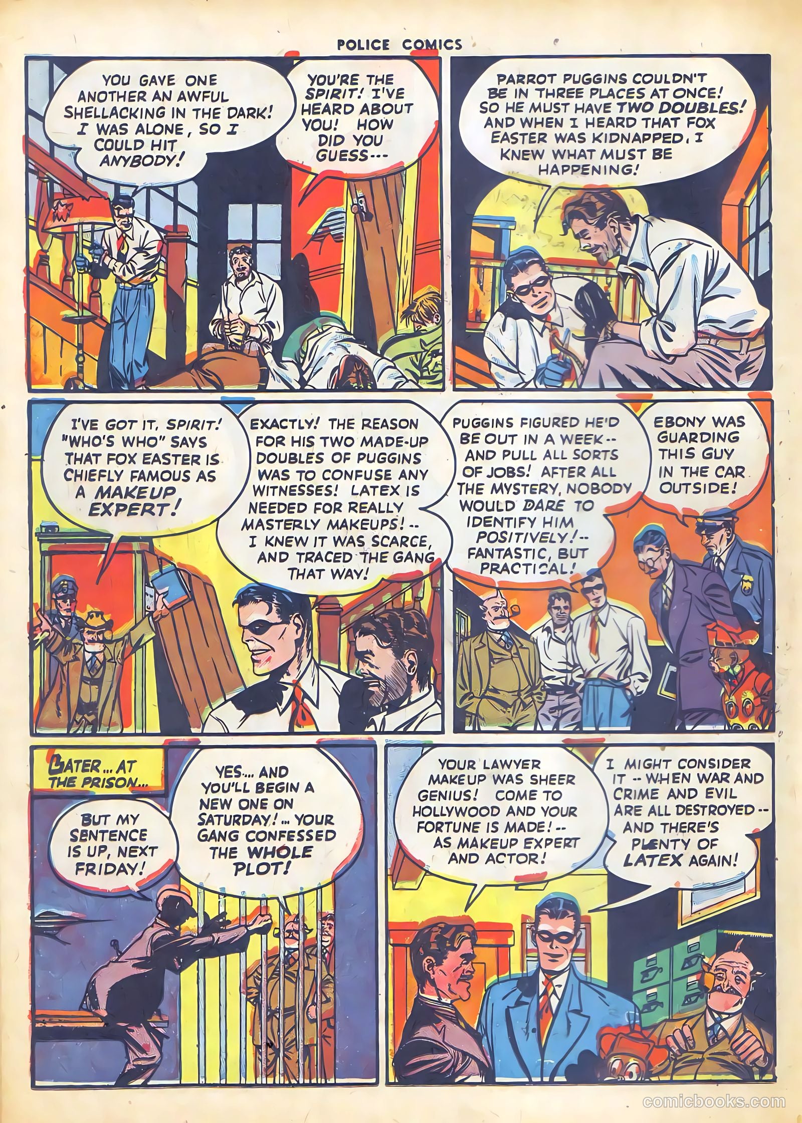 Police Comics #50 (1946) — page 38 of 60