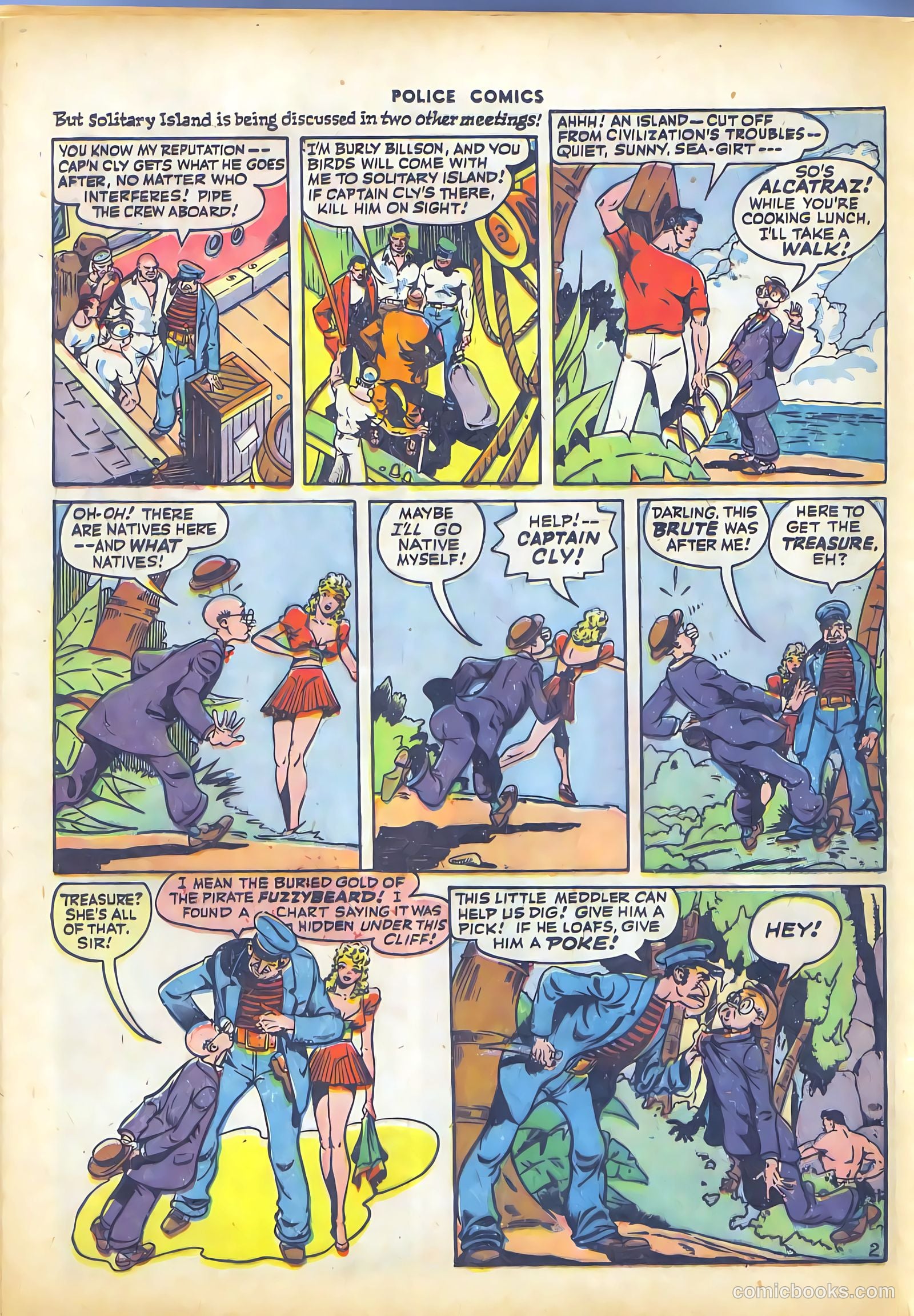 Police Comics #50 (1946) — page 44 of 60