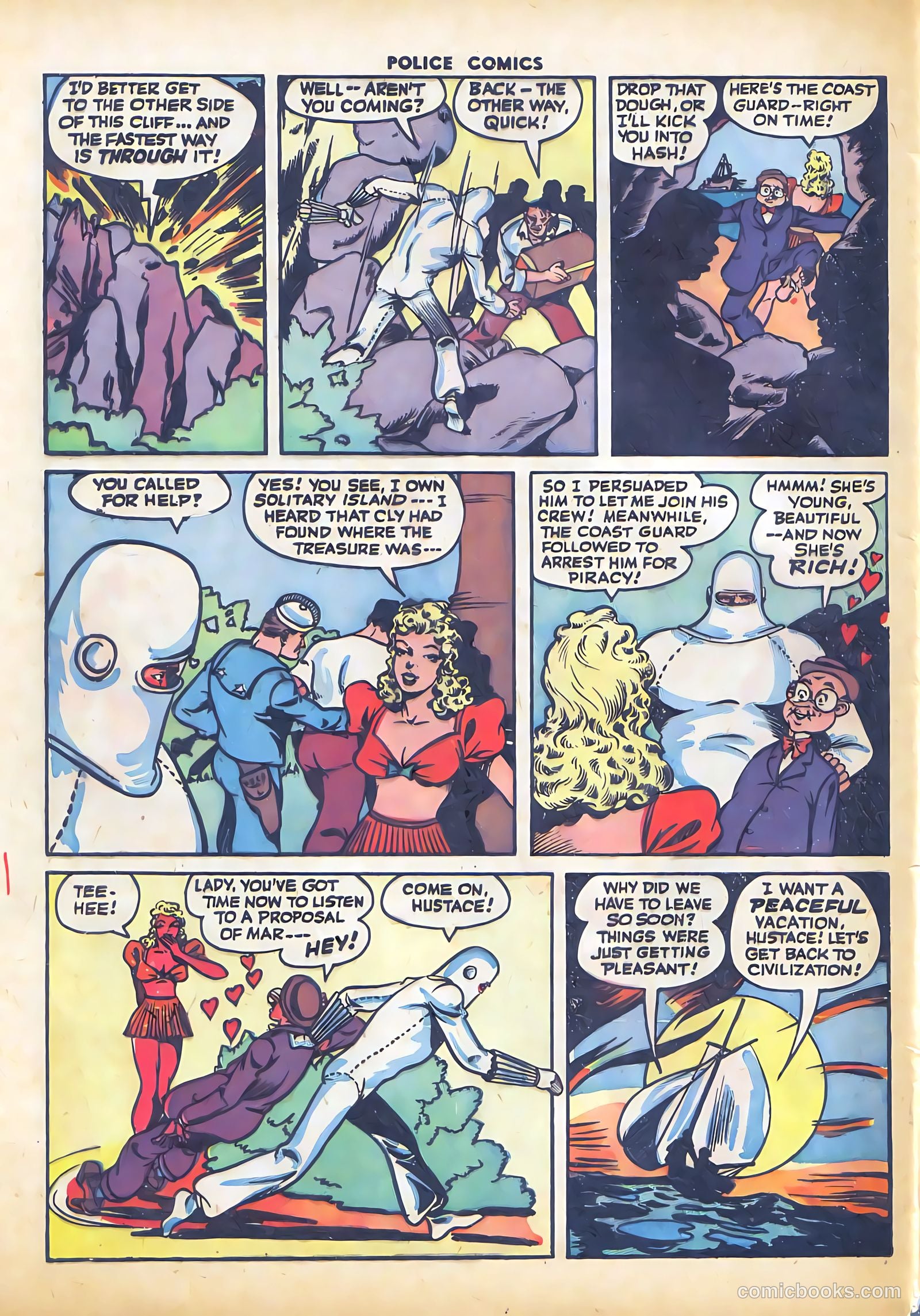 Police Comics #50 (1946) — page 48 of 60