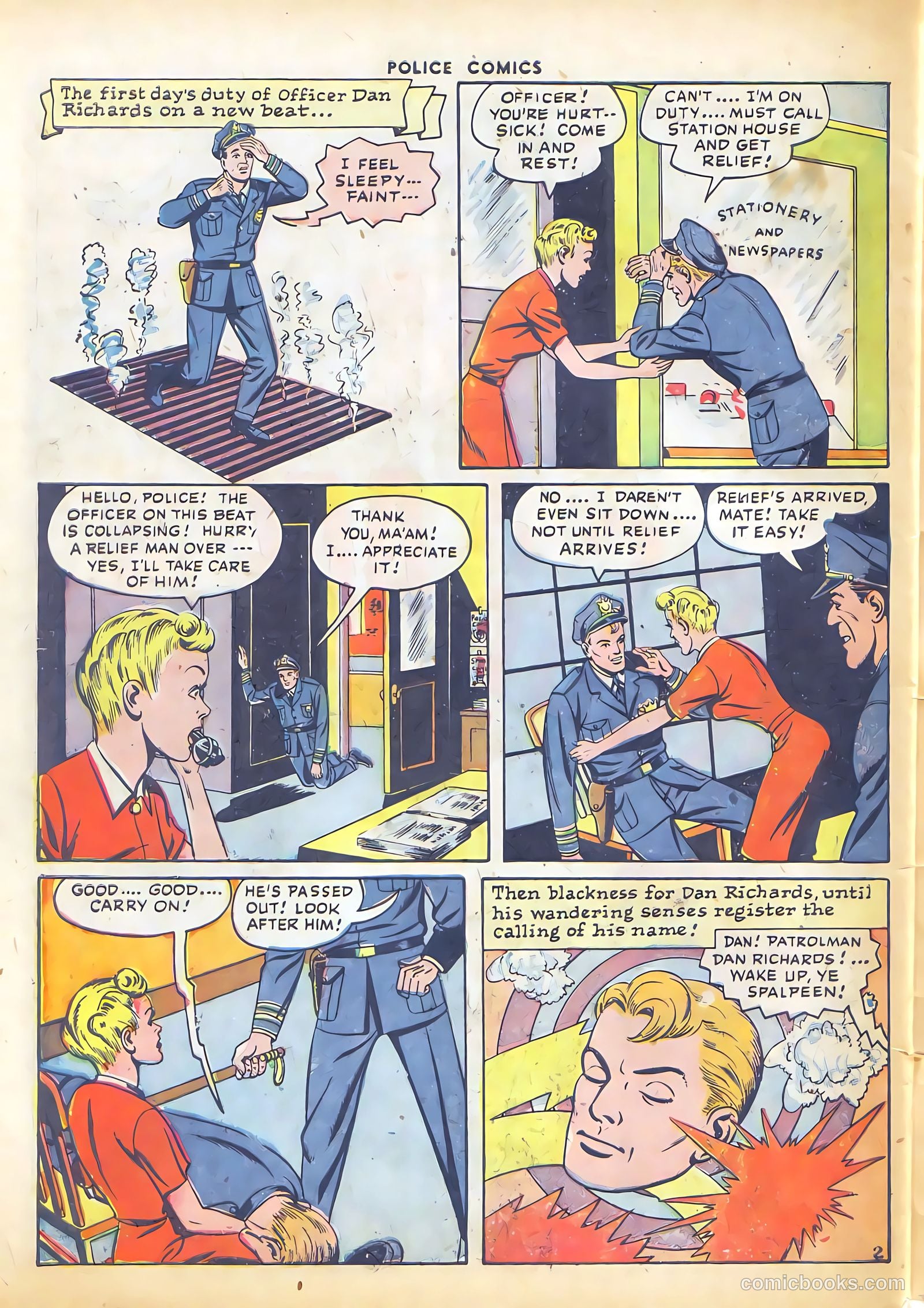 Police Comics #50 (1946) — page 50 of 60