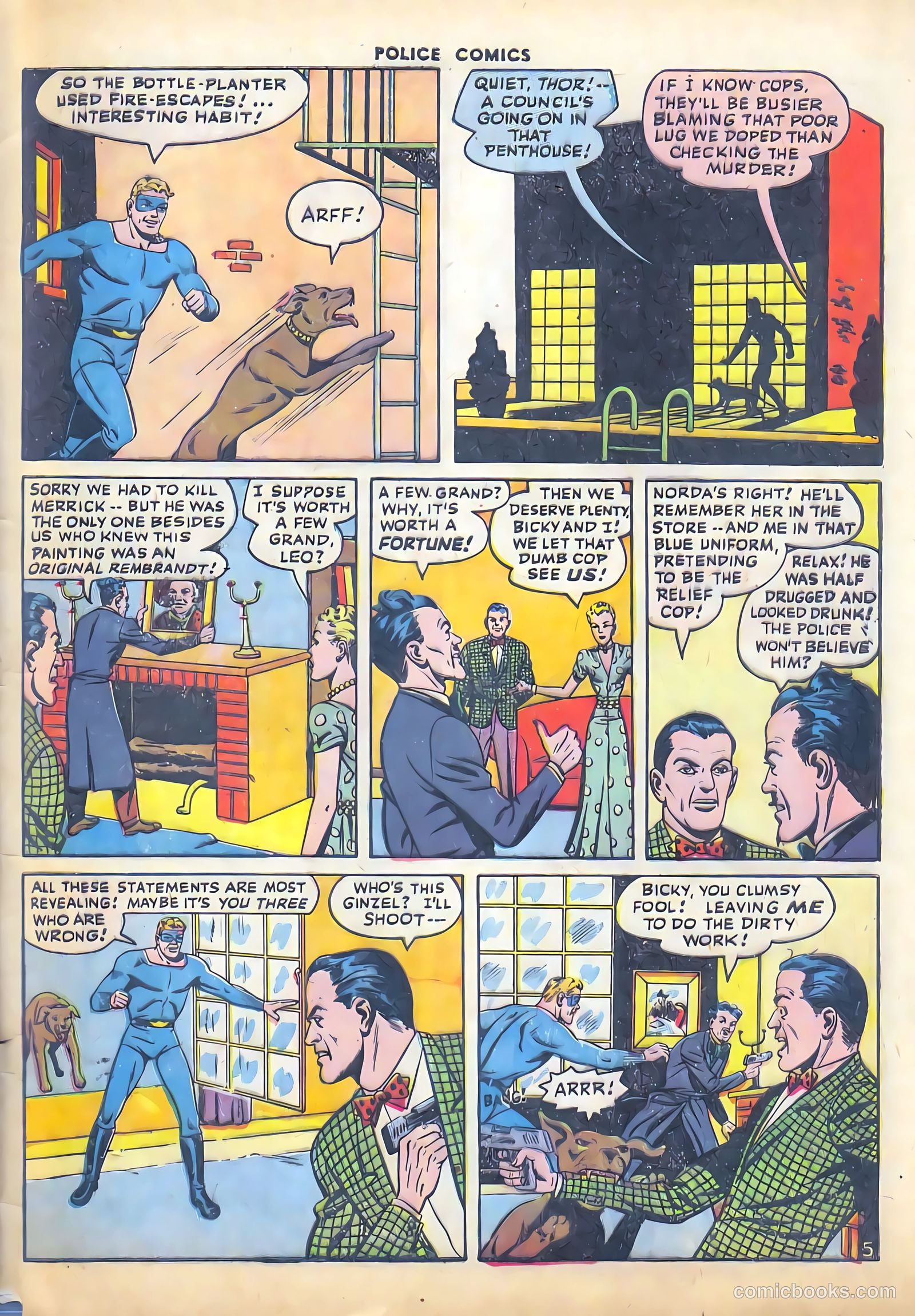 Police Comics #50 (1946) — page 53 of 60