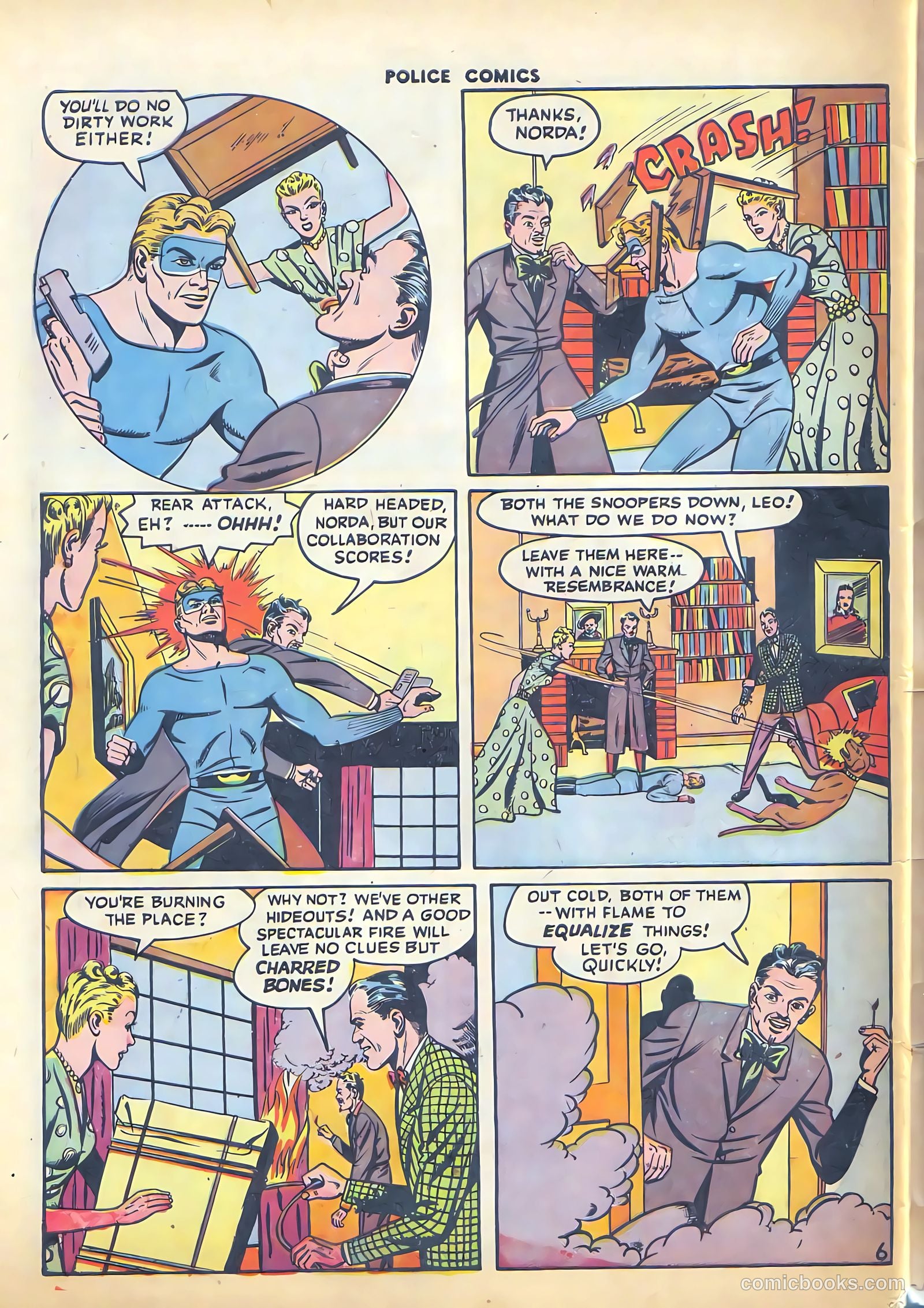 Police Comics #50 (1946) — page 54 of 60