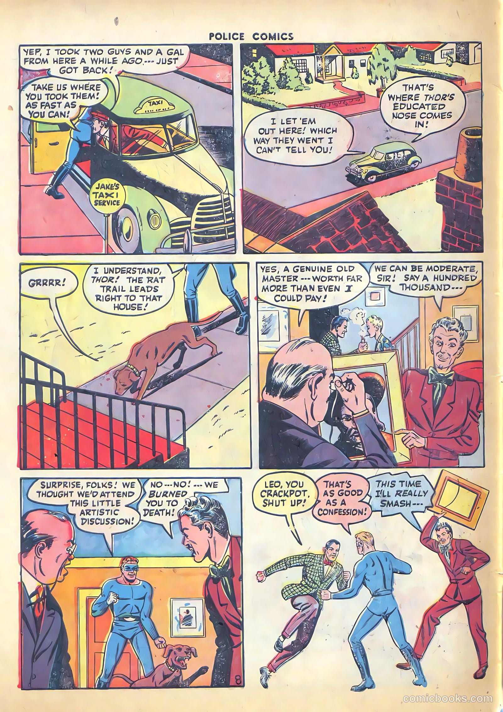 Police Comics #50 (1946) — page 56 of 60