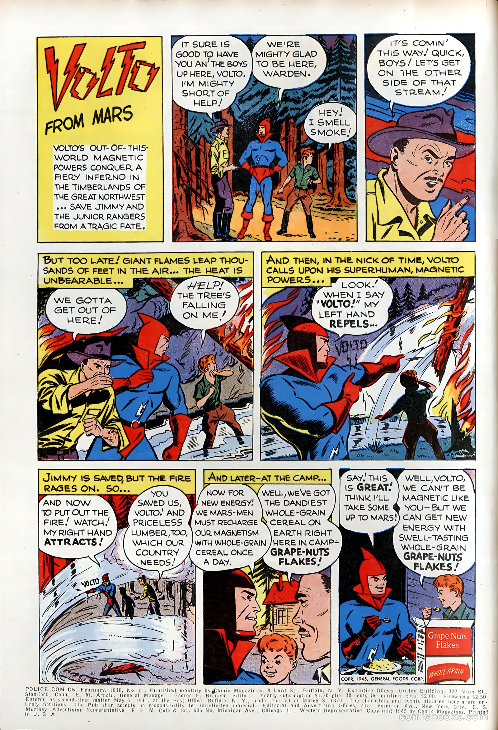 Police Comics #51 (1946) — page 2 of 60