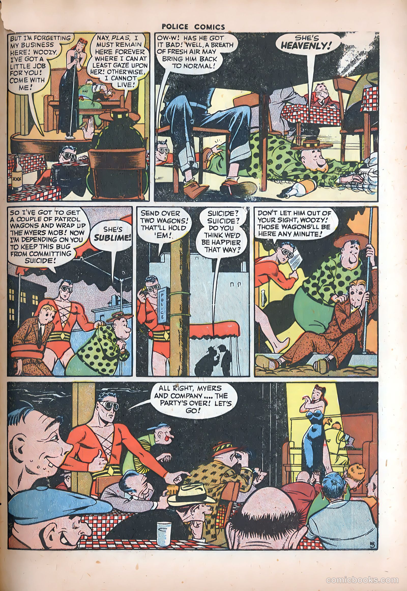 Police Comics #51 (1946) — page 7 of 60