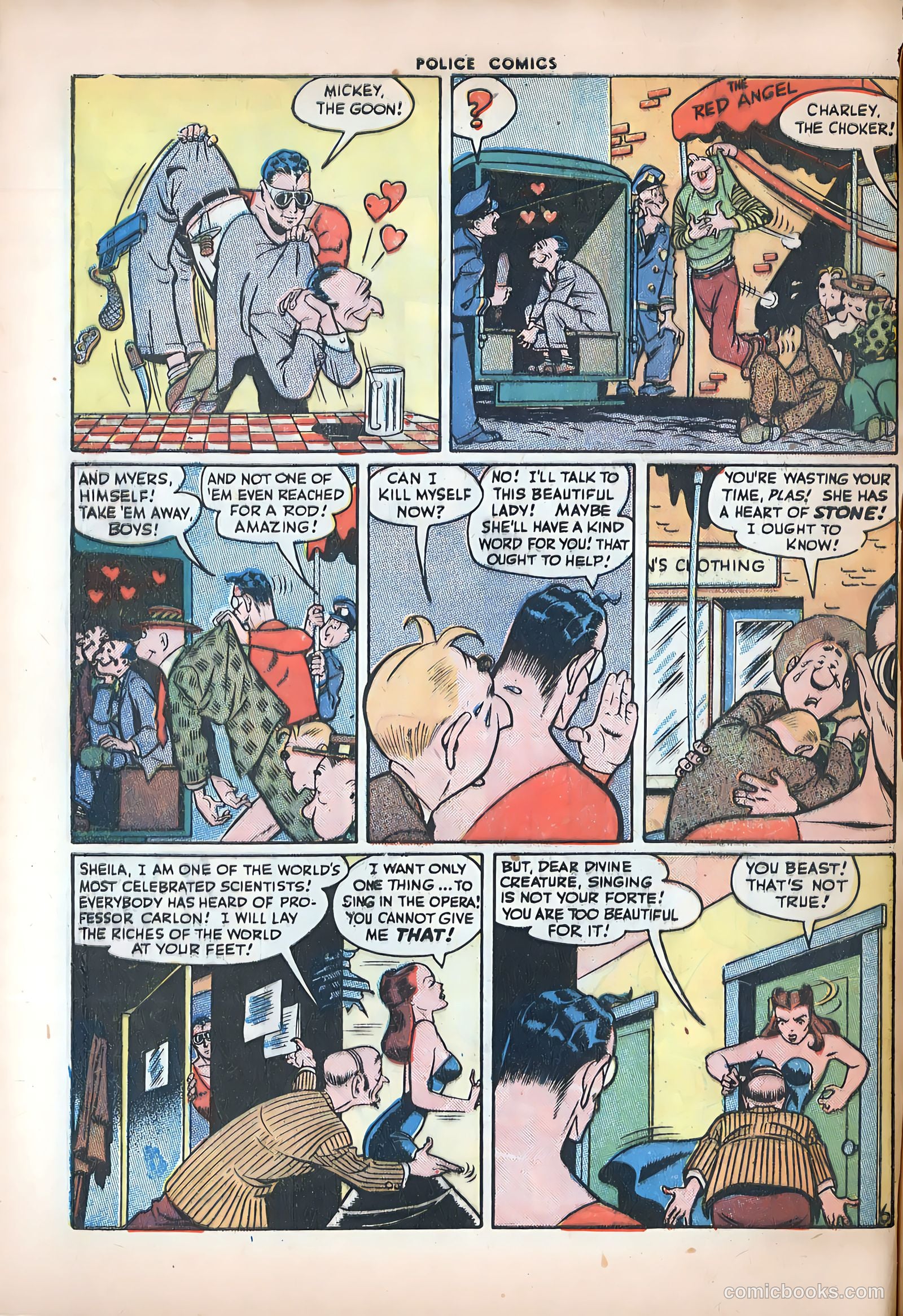 Police Comics #51 (1946) — page 8 of 60