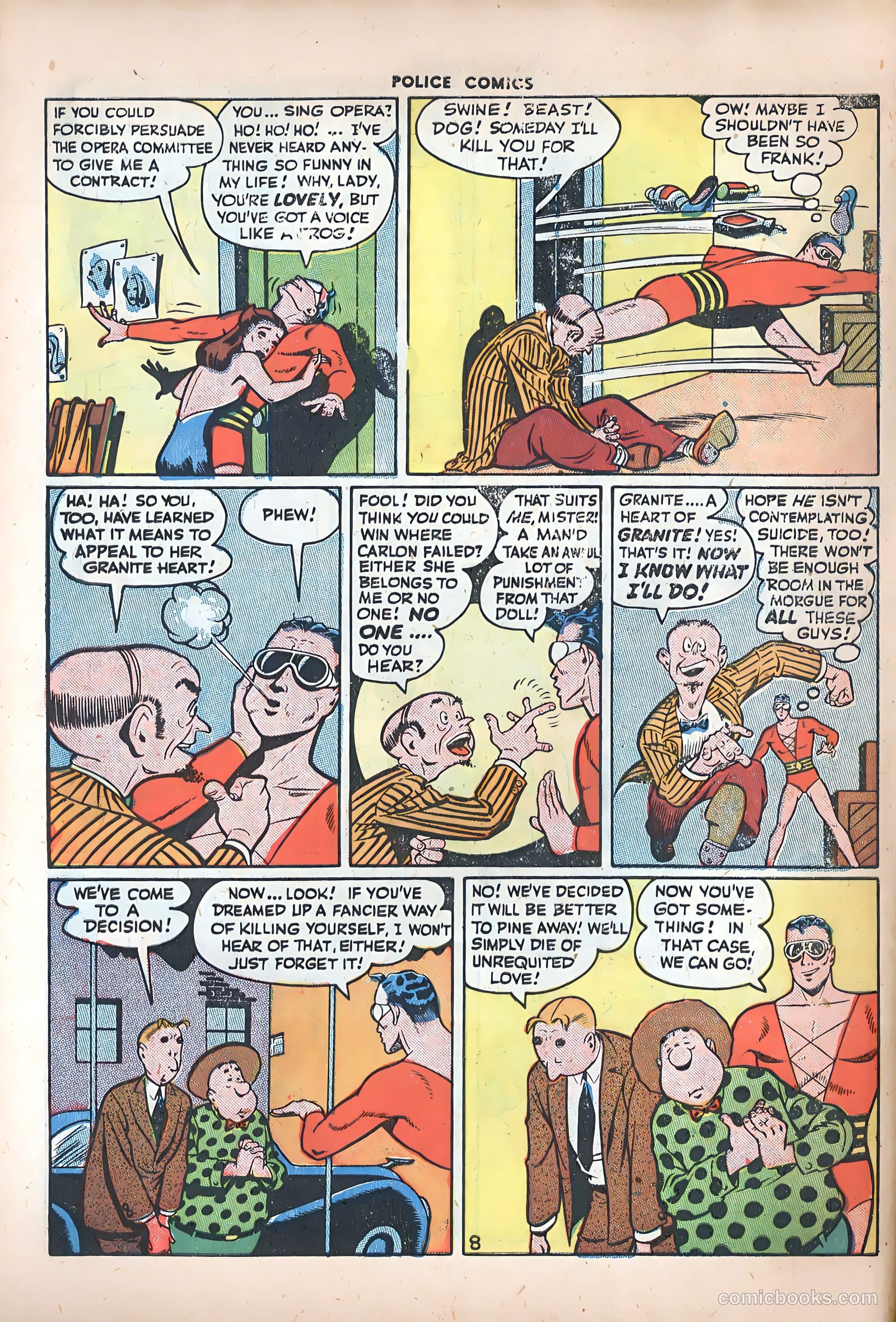 Police Comics #51 (1946) — page 10 of 60