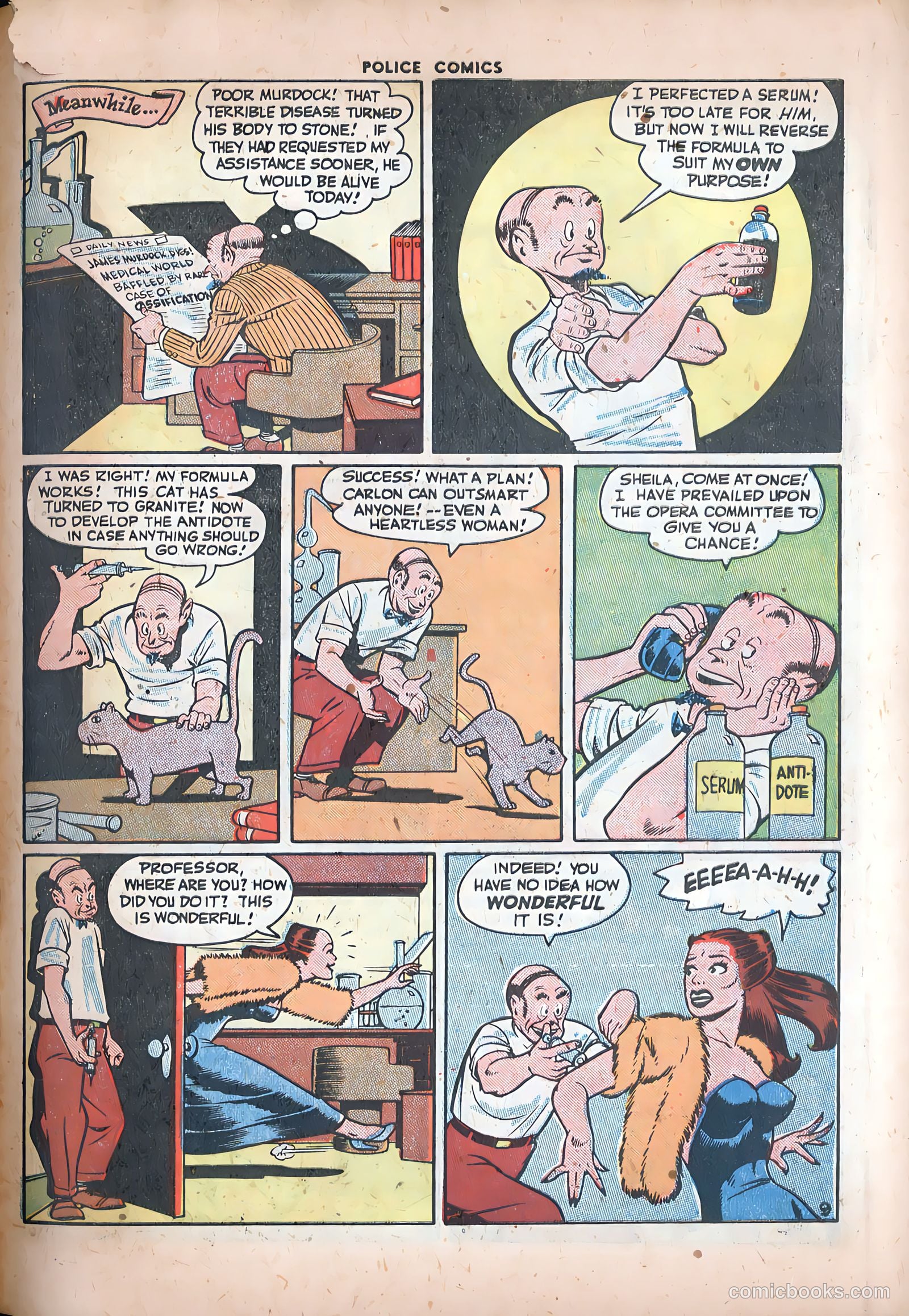 Police Comics #51 (1946) — page 11 of 60