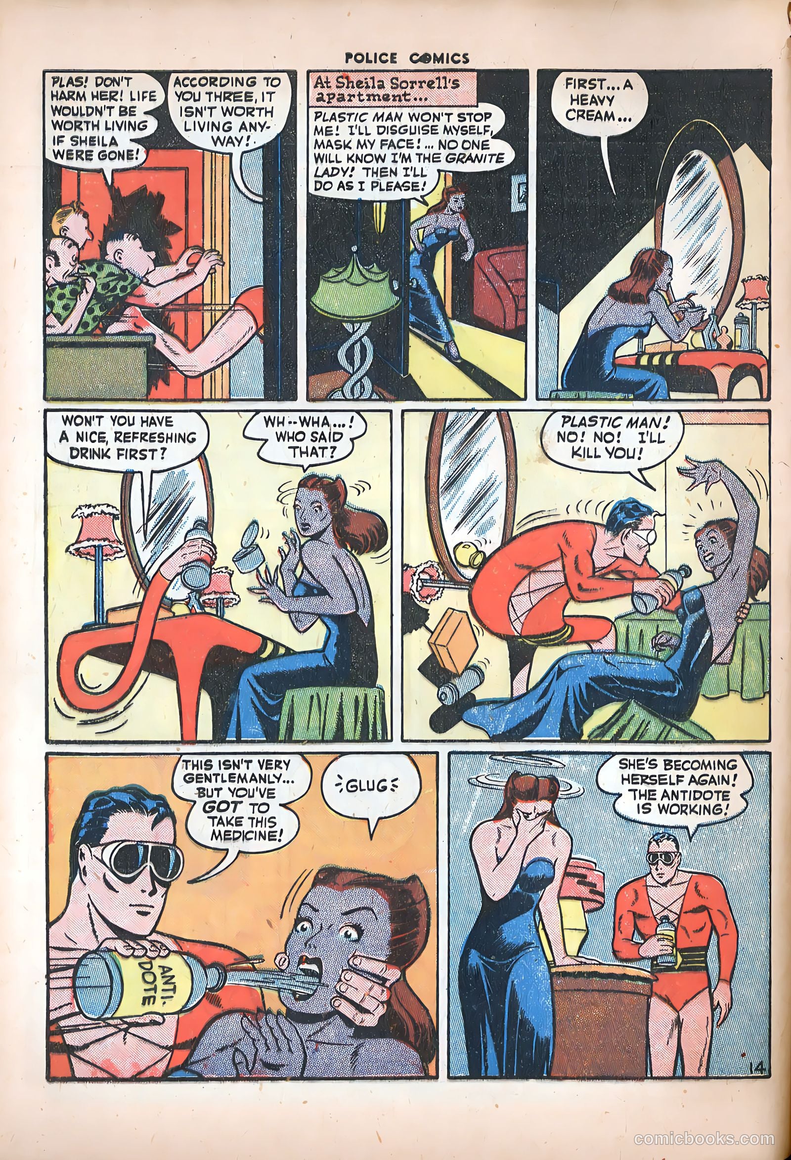 Police Comics #51 (1946) — page 16 of 60