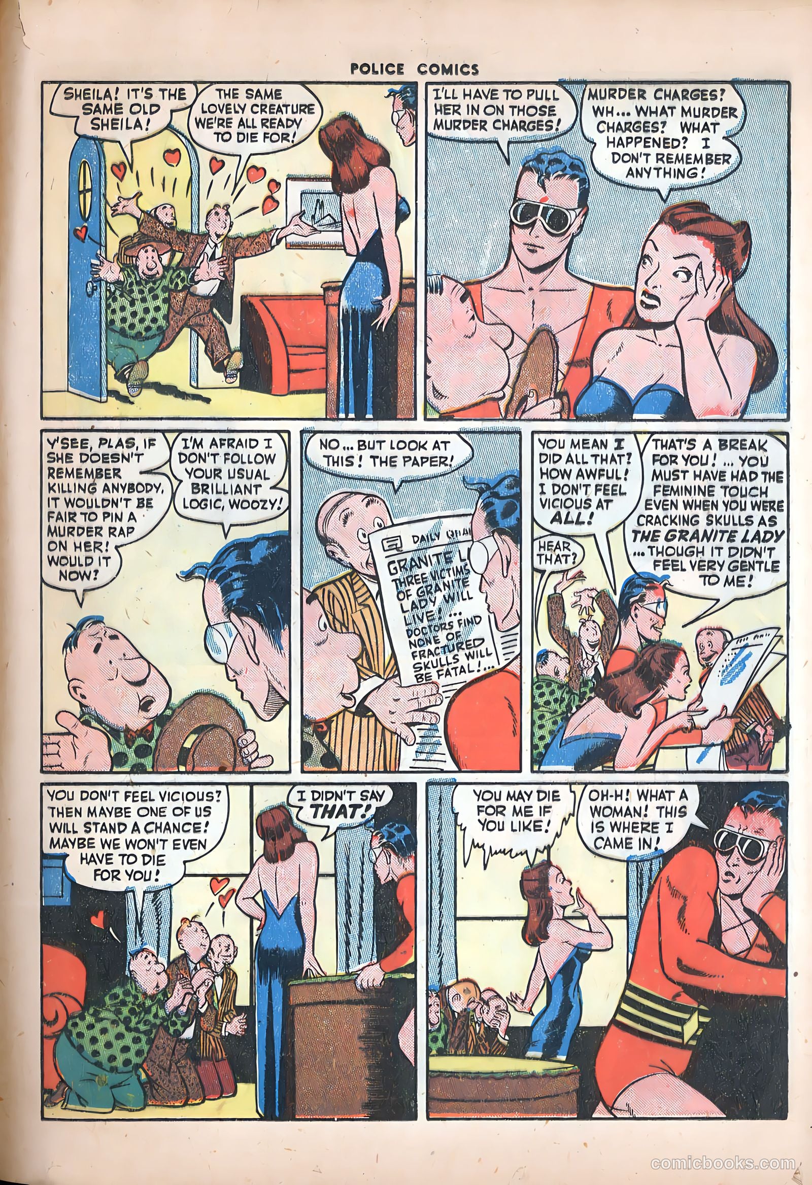 Police Comics #51 (1946) — page 17 of 60