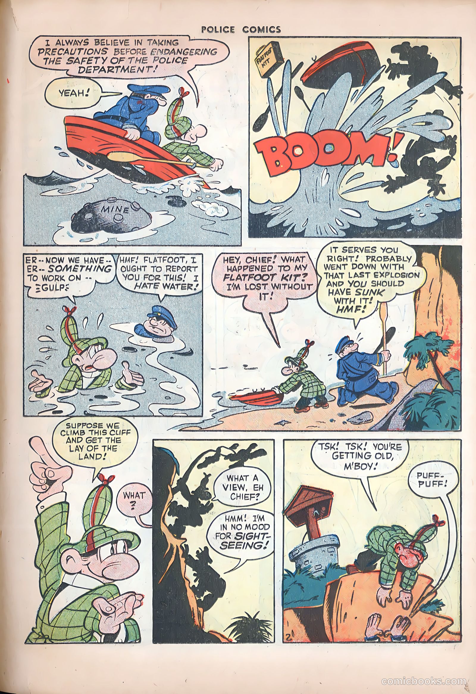Police Comics #51 (1946) — page 19 of 60