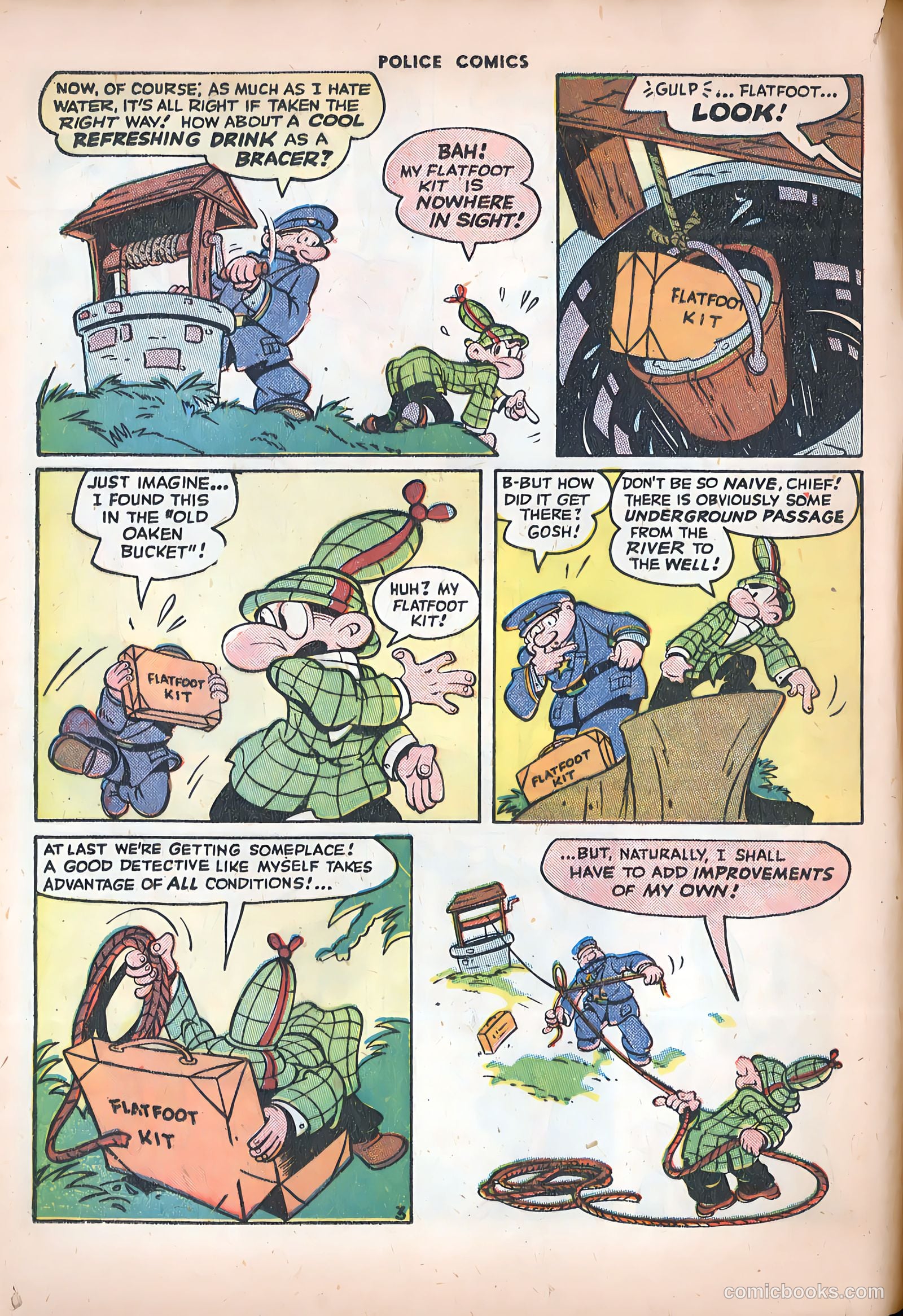 Police Comics #51 (1946) — page 20 of 60