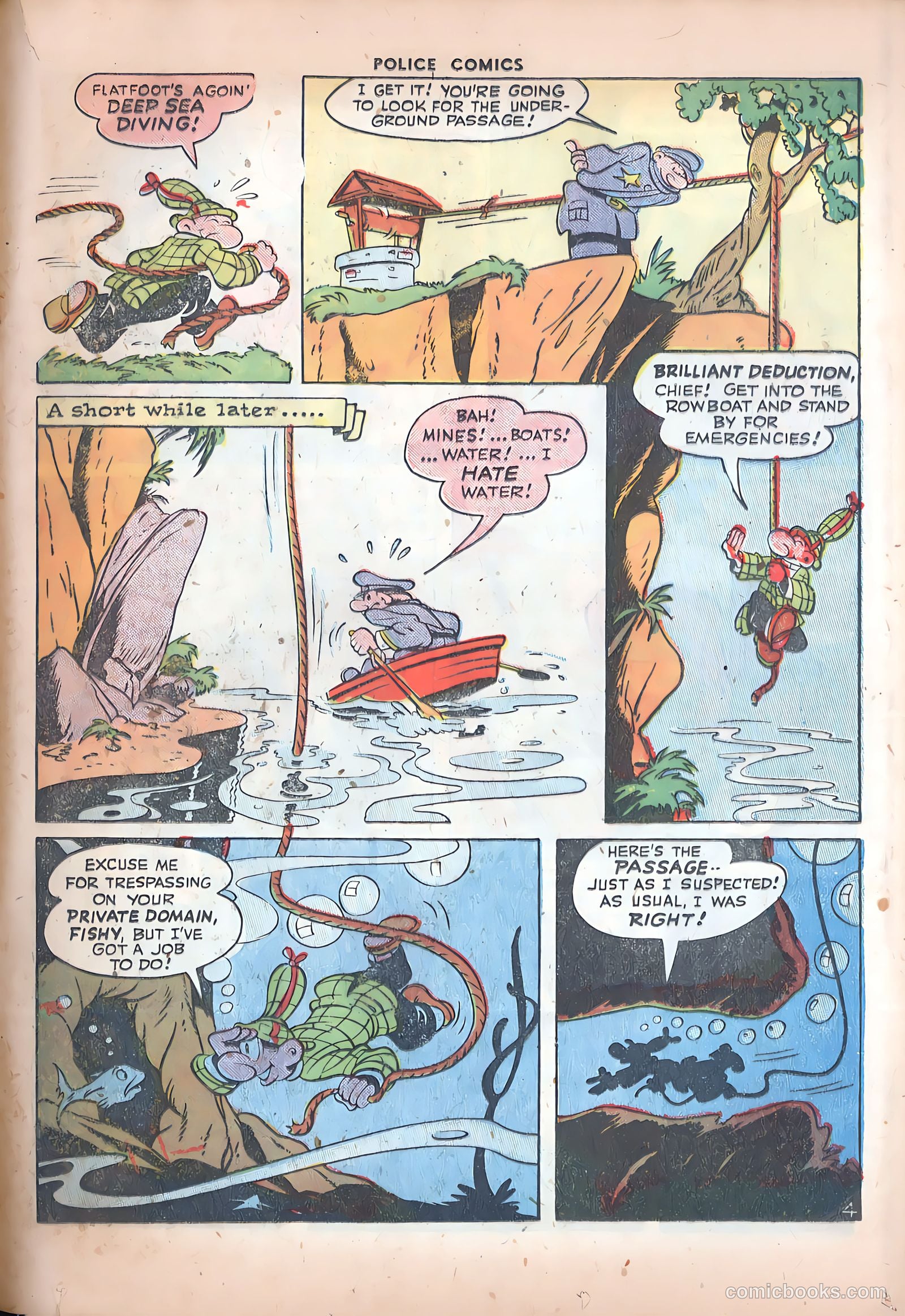 Police Comics #51 (1946) — page 21 of 60