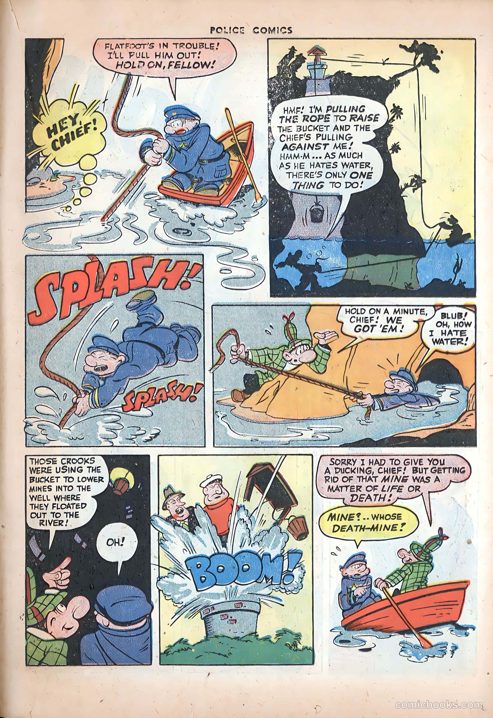 Police Comics #51 (1946) — page 23 of 60