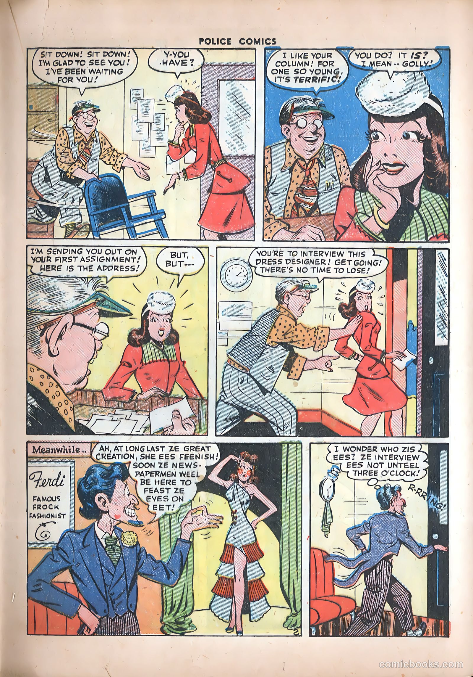 Police Comics #51 (1946) — page 31 of 60
