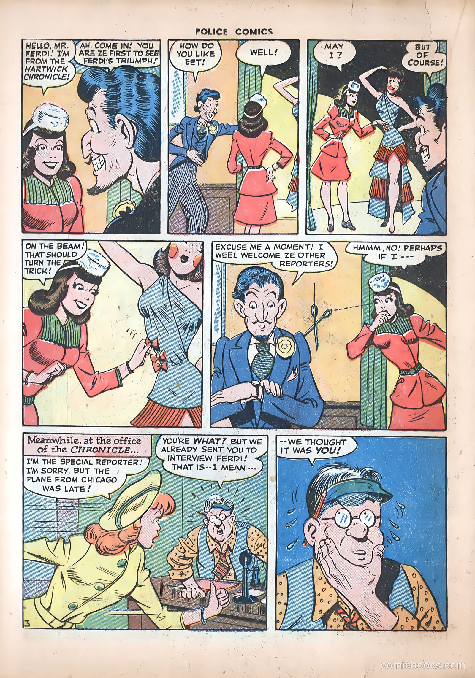 Police Comics #51 (1946) — page 32 of 60