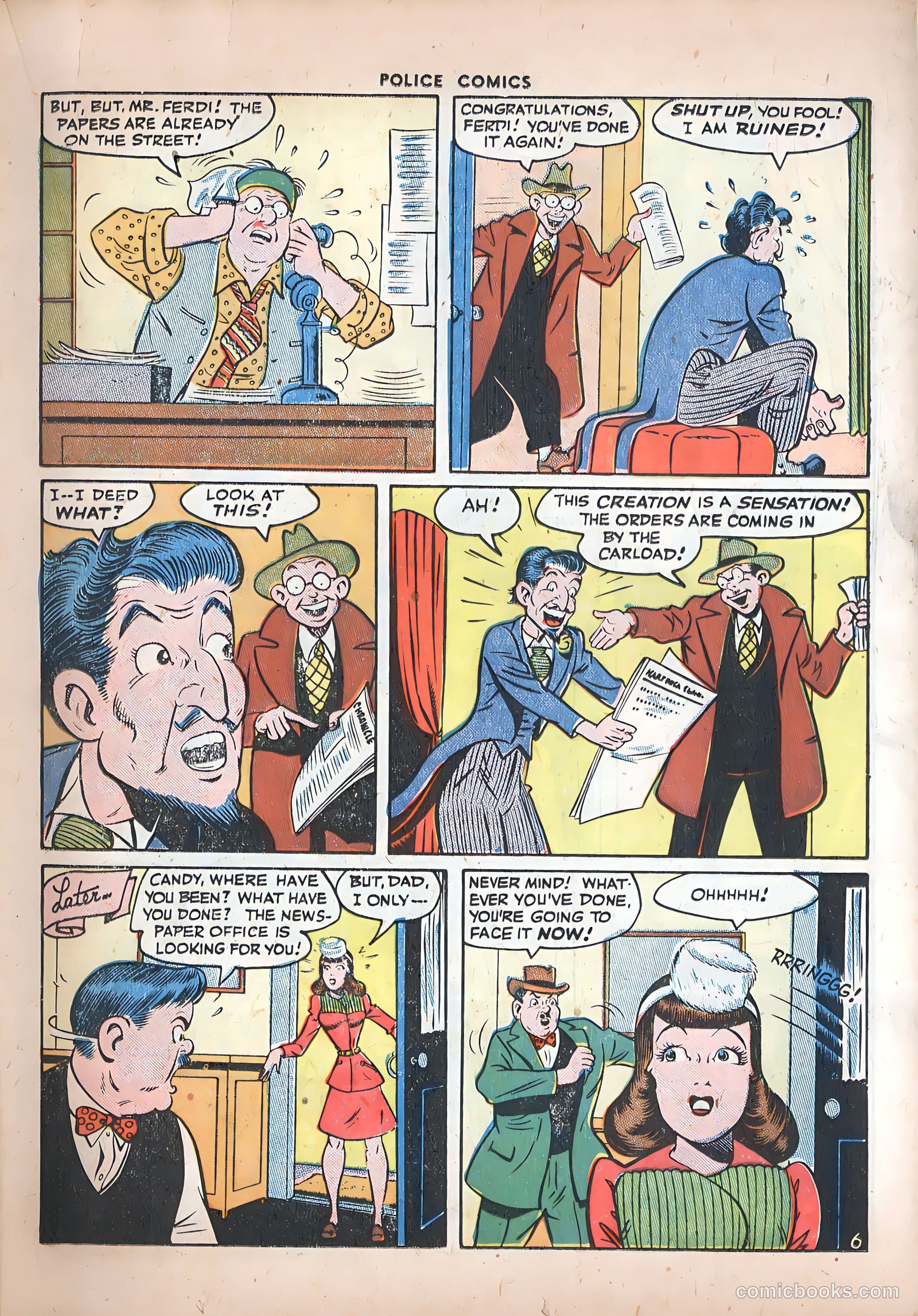 Police Comics #51 (1946) — page 35 of 60