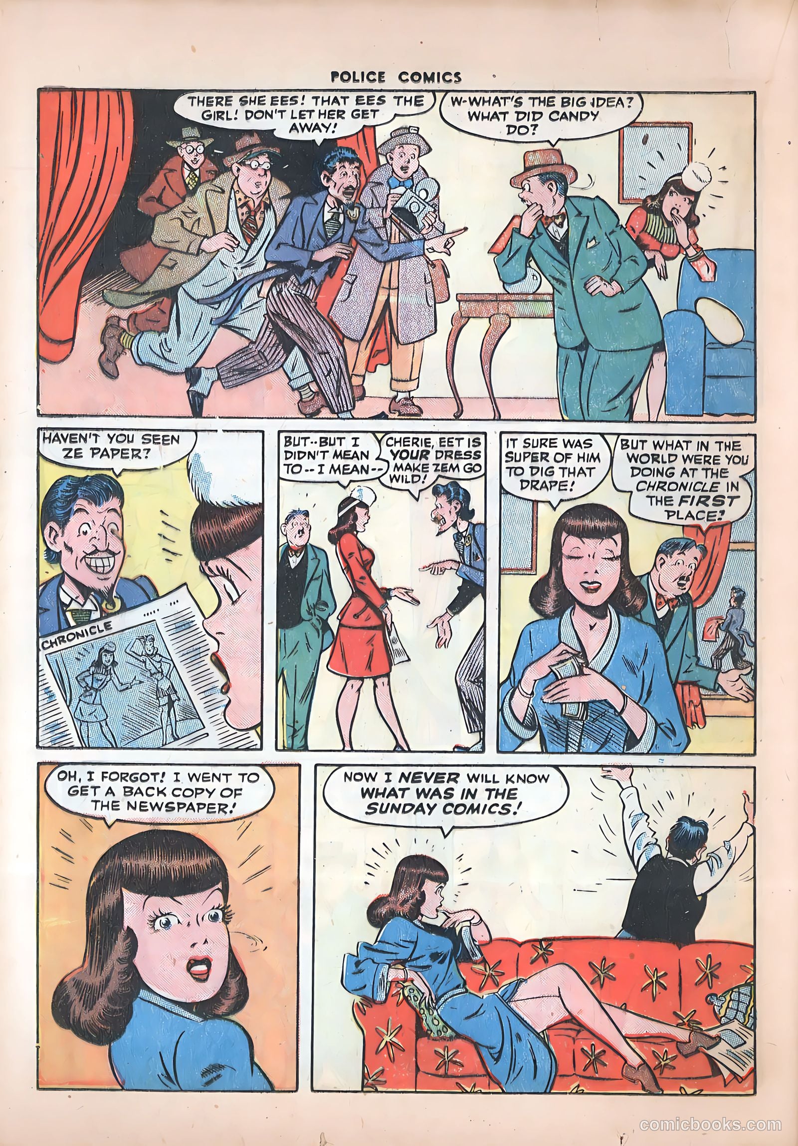 Police Comics #51 (1946) — page 36 of 60