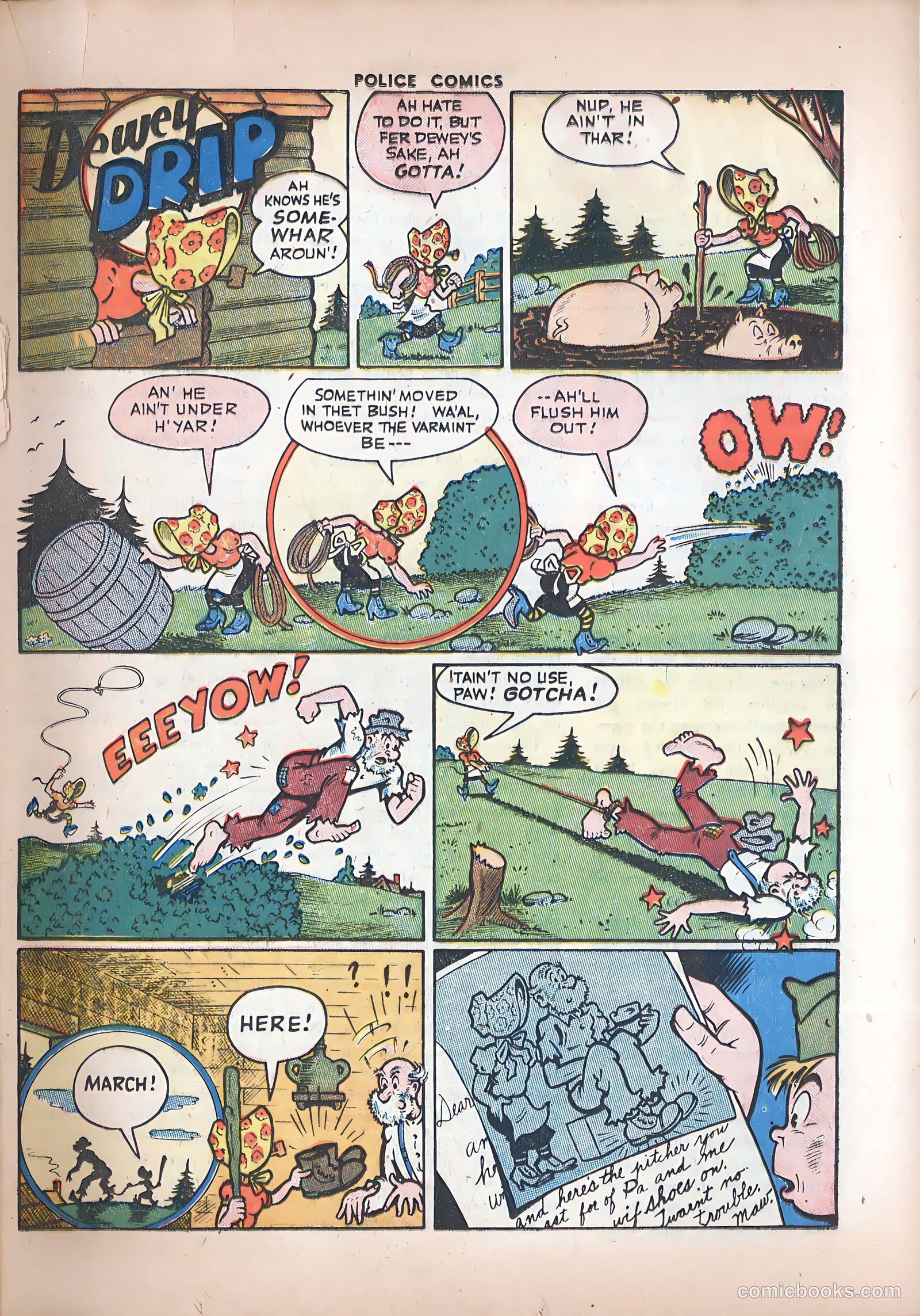Police Comics #51 (1946) — page 37 of 60