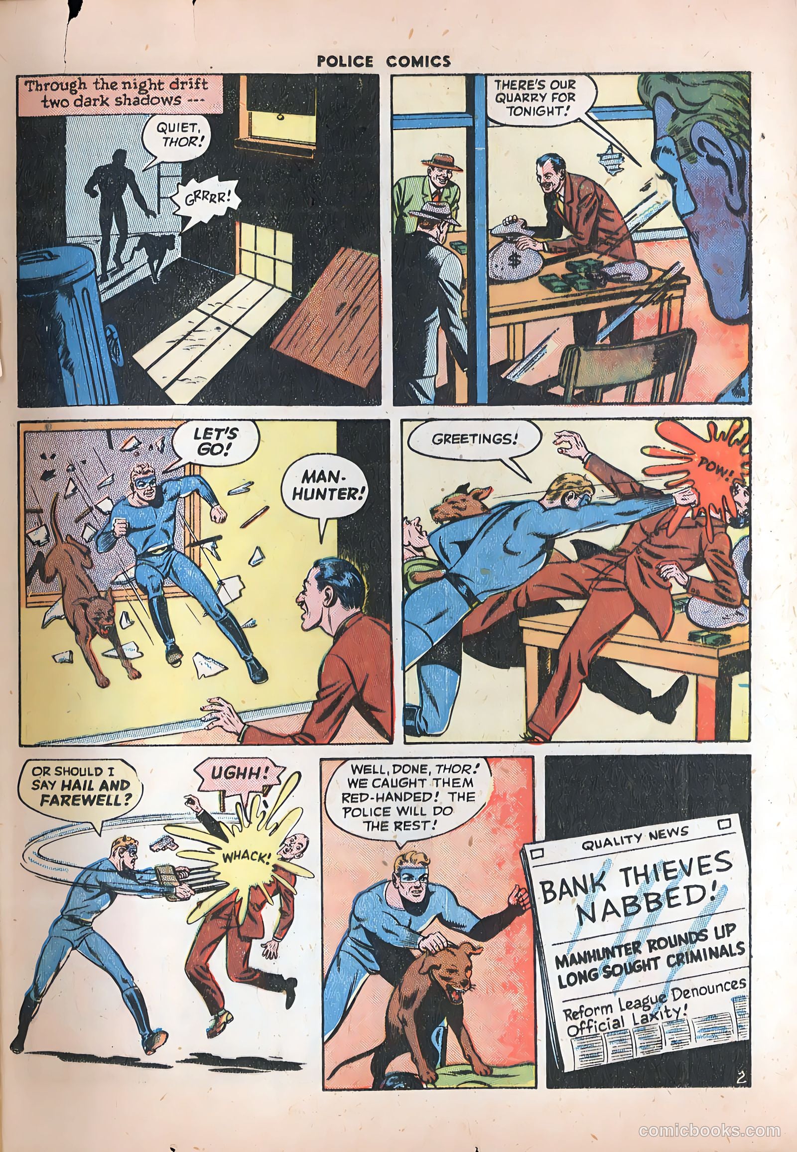 Police Comics #51 (1946) — page 41 of 60