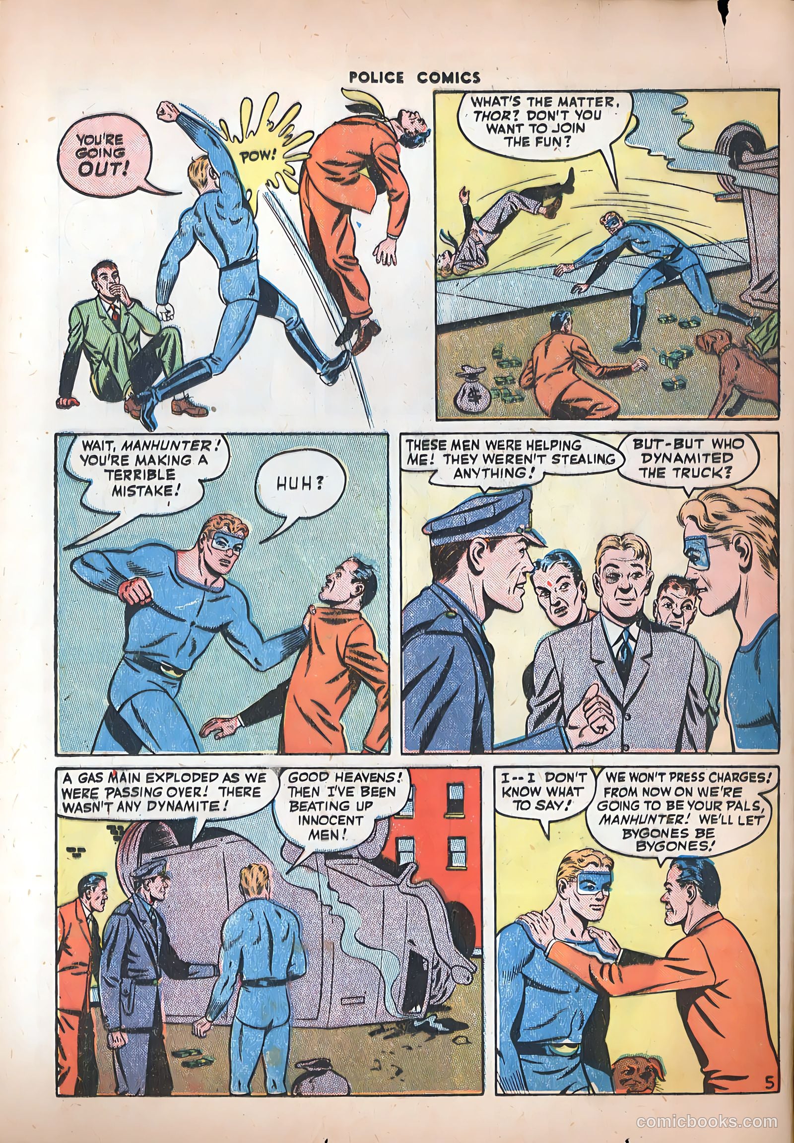 Police Comics #51 (1946) — page 44 of 60