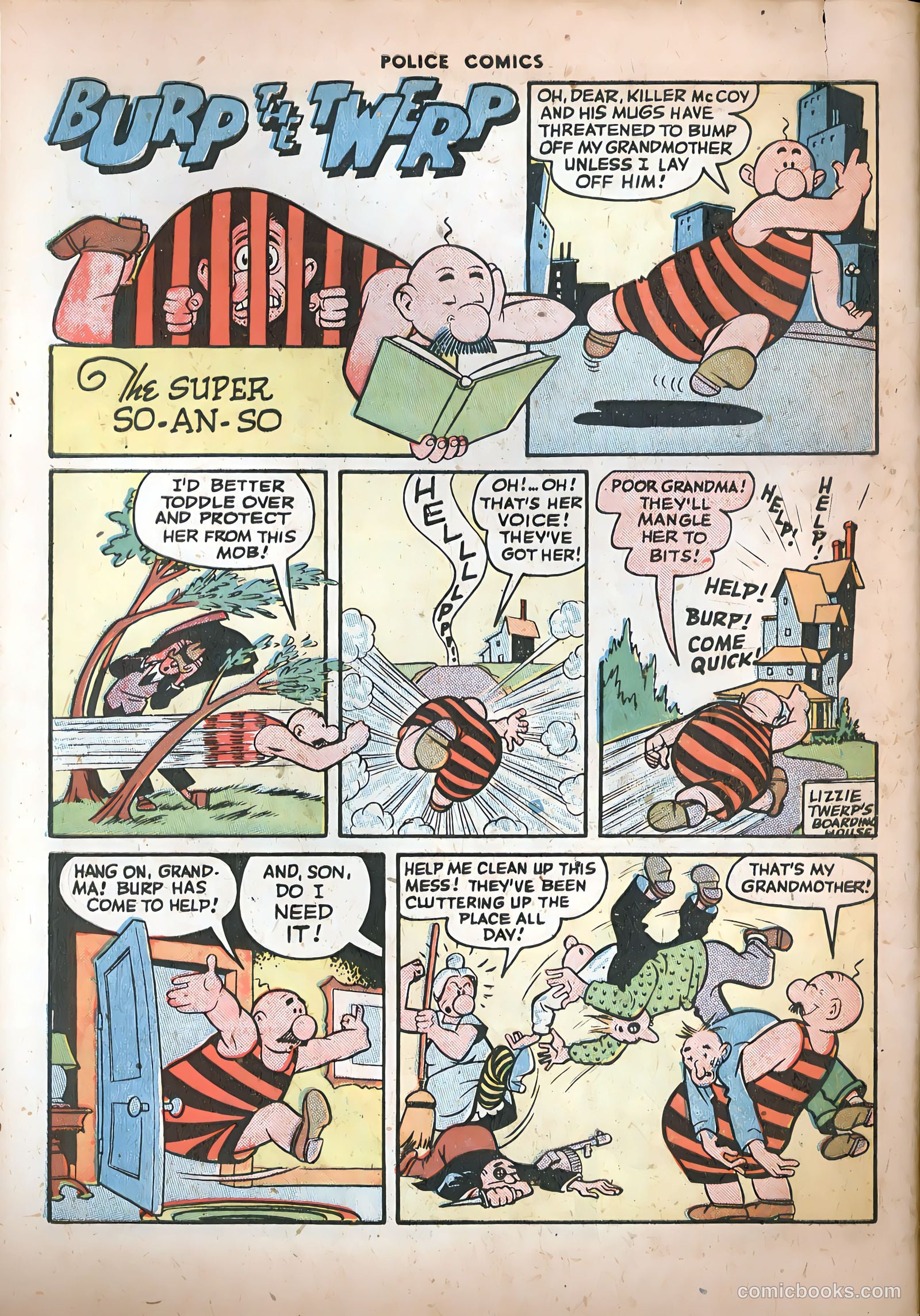 Police Comics #51 (1946) — page 50 of 60