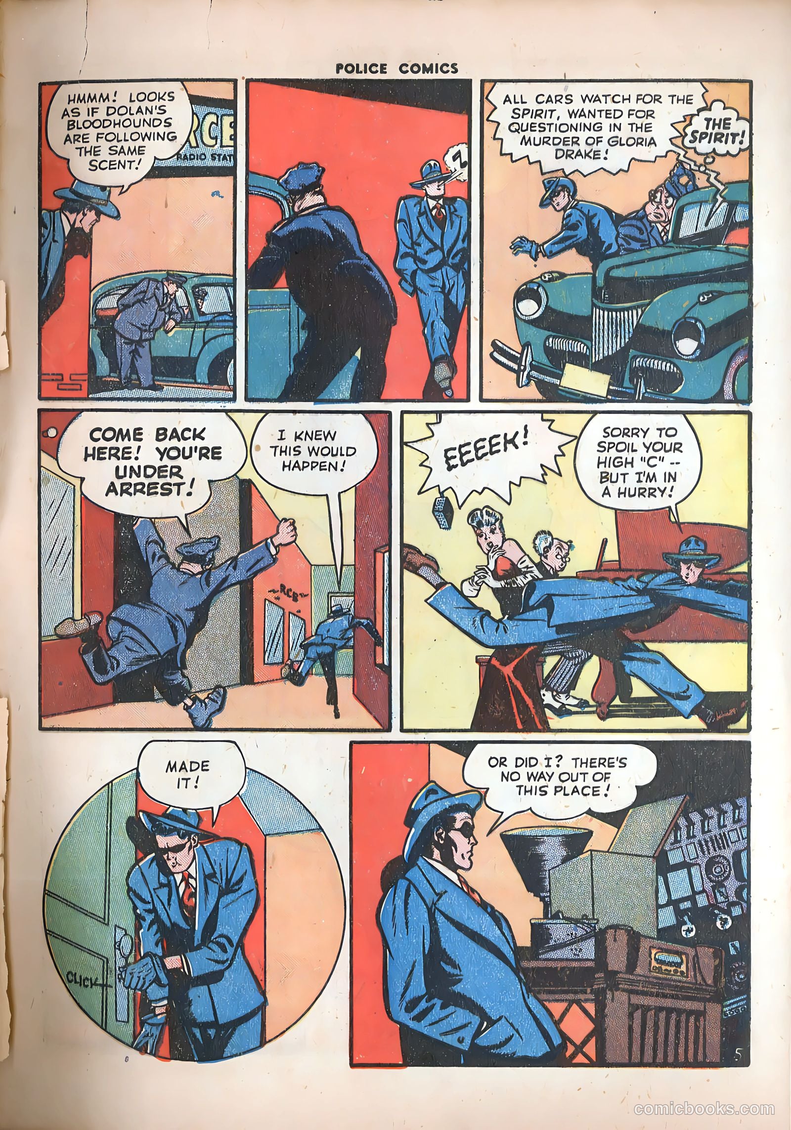 Police Comics #51 (1946) — page 55 of 60