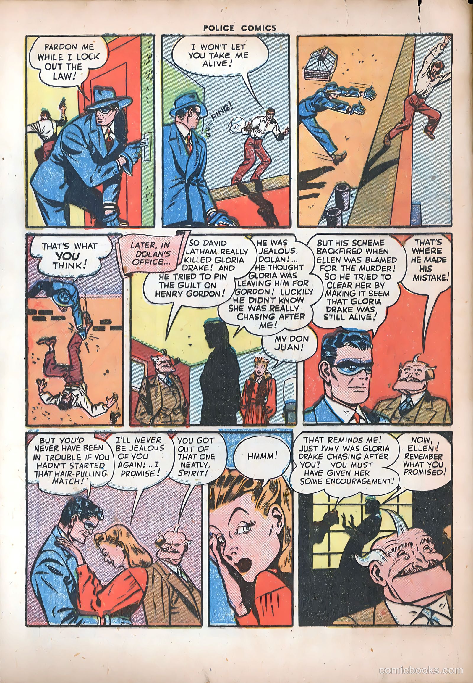 Police Comics #51 (1946) — page 58 of 60
