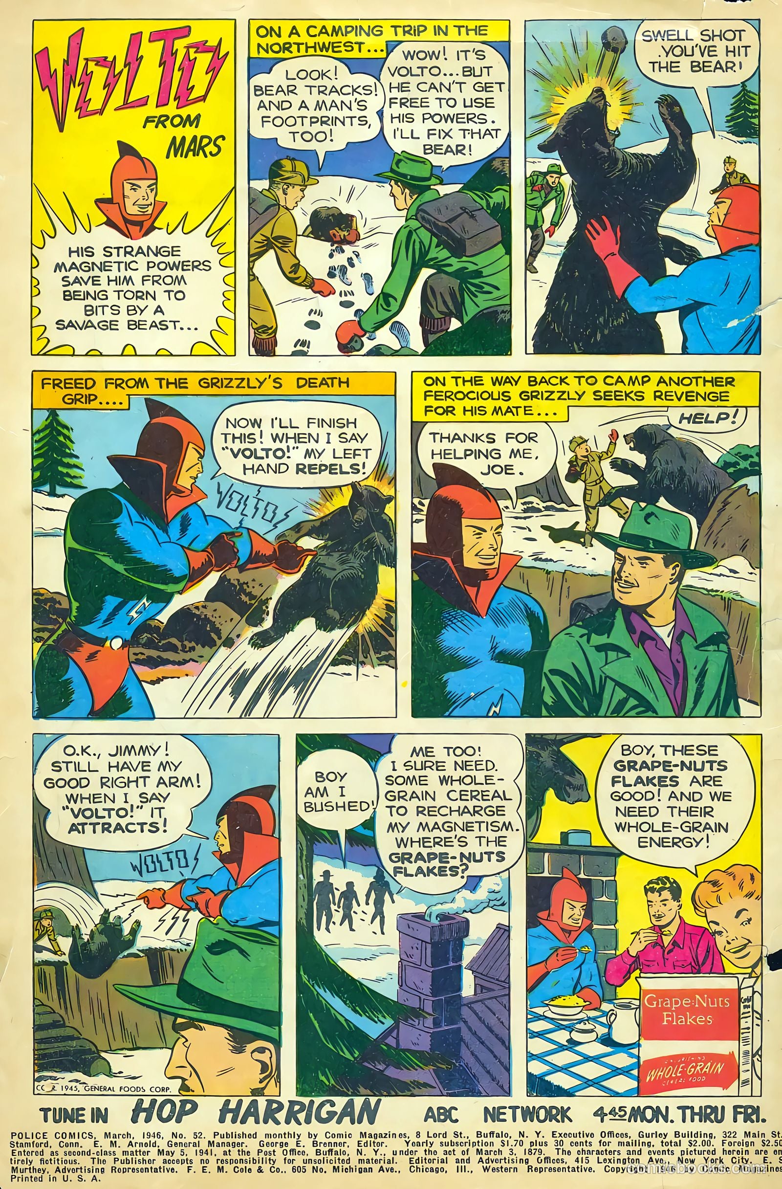 Police Comics #52 (1946) — page 2 of 60