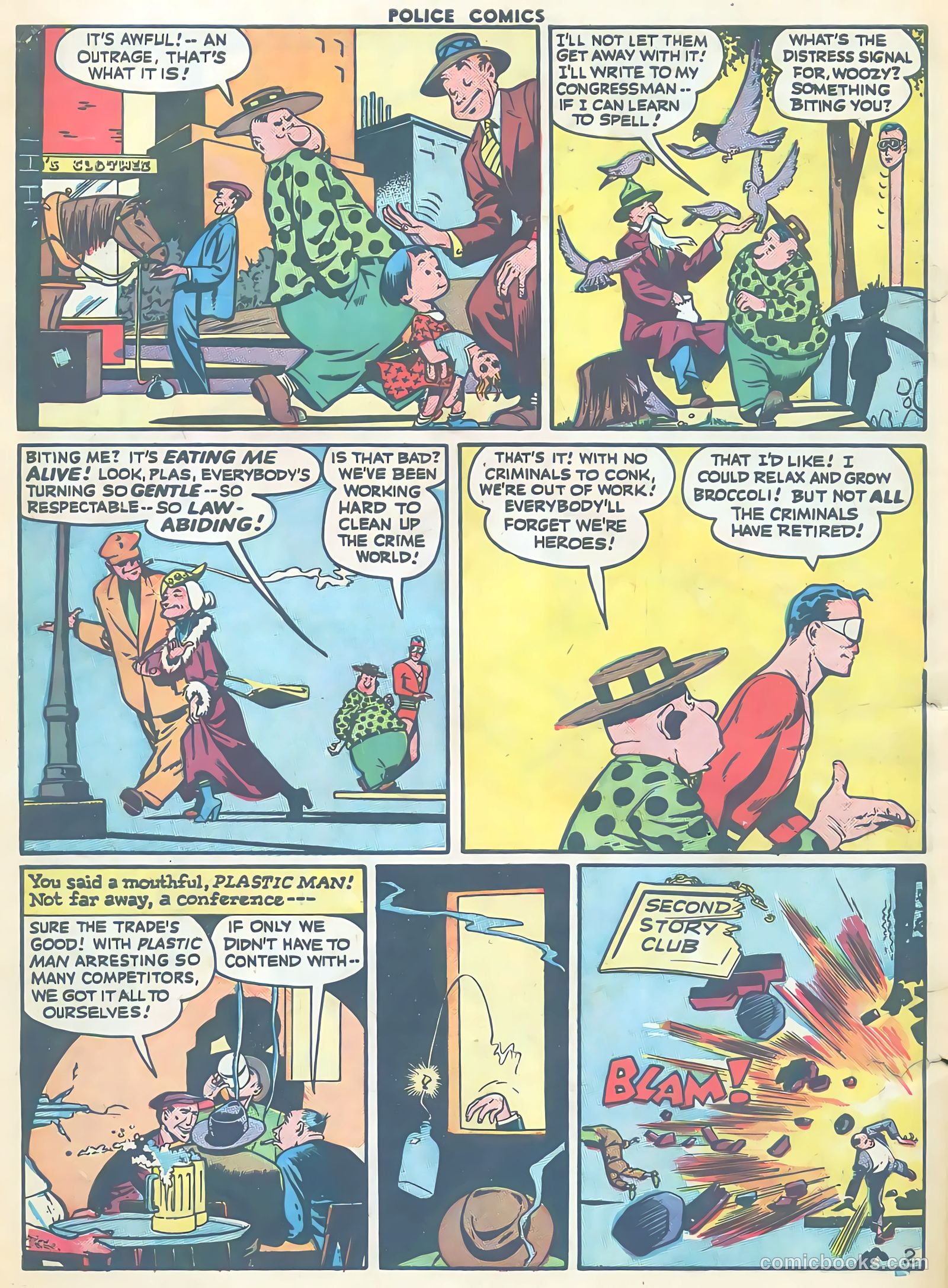 Police Comics #52 (1946) — page 4 of 60