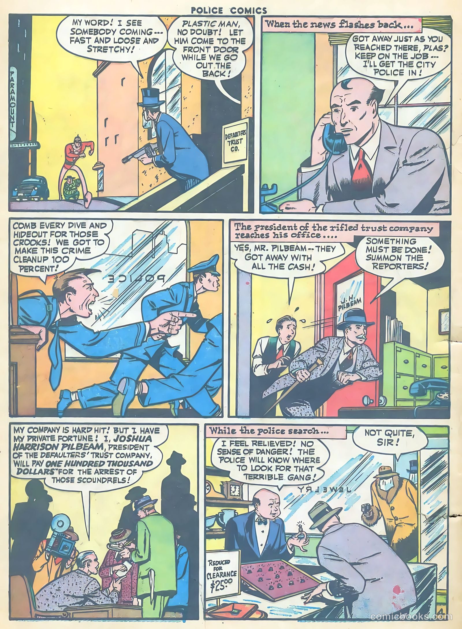 Police Comics #52 (1946) — page 6 of 60
