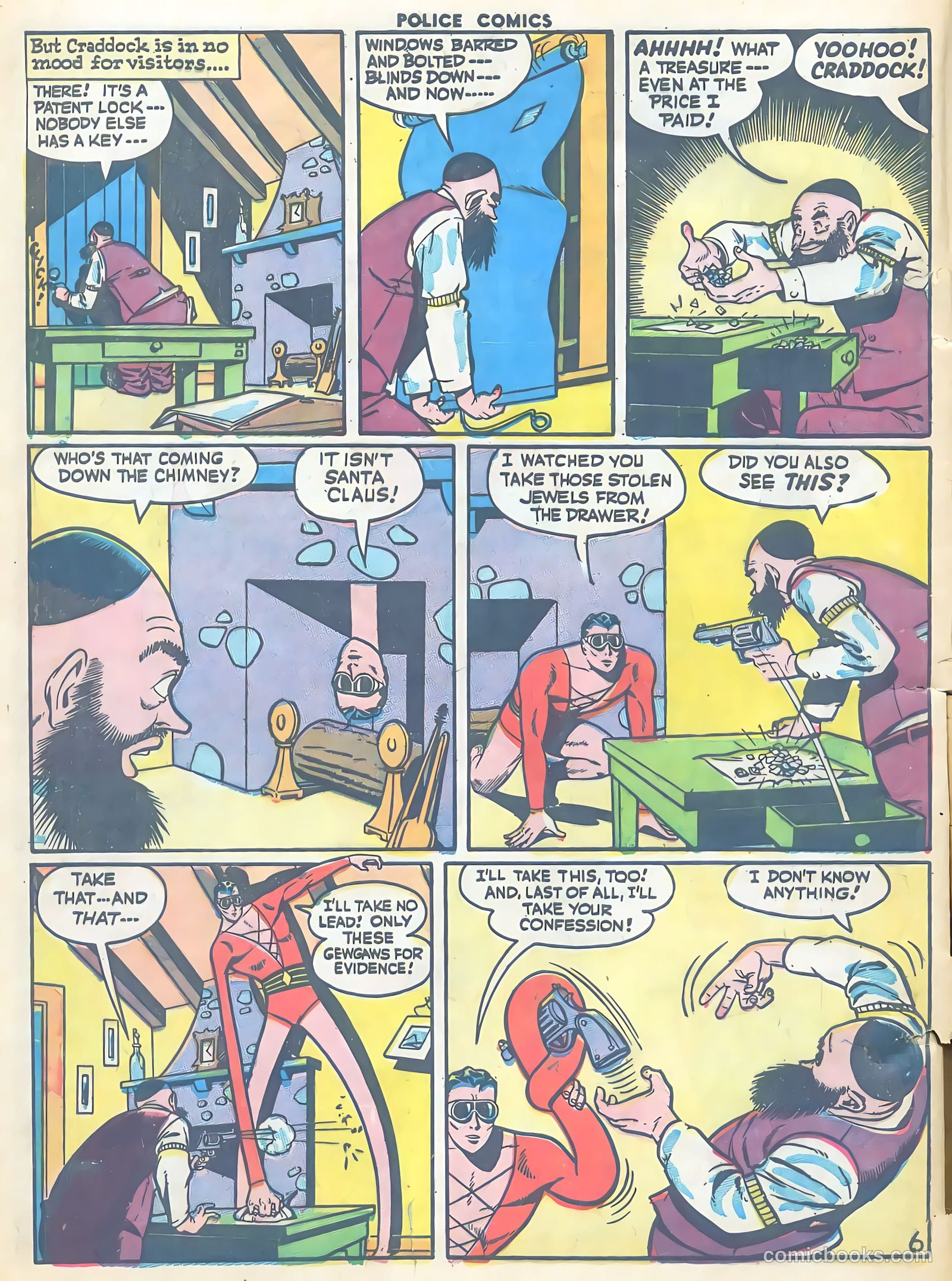 Police Comics #52 (1946) — page 8 of 60