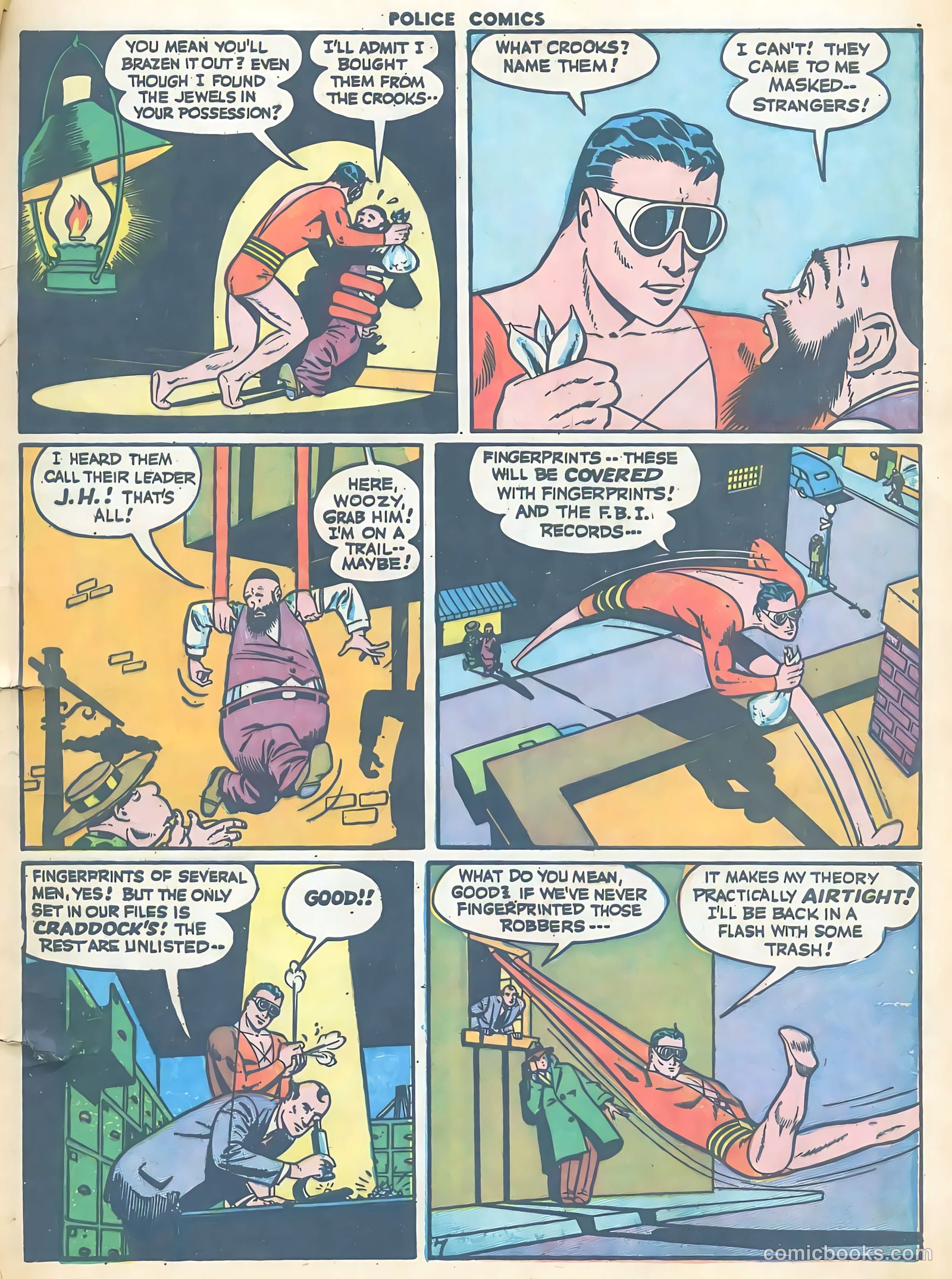 Police Comics #52 (1946) — page 9 of 60