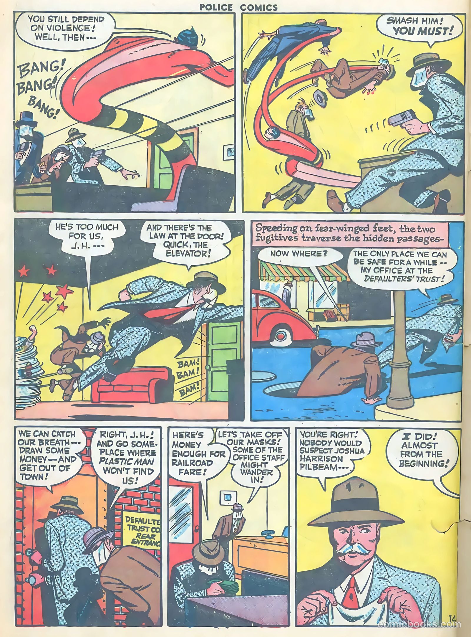 Police Comics #52 (1946) — page 16 of 60