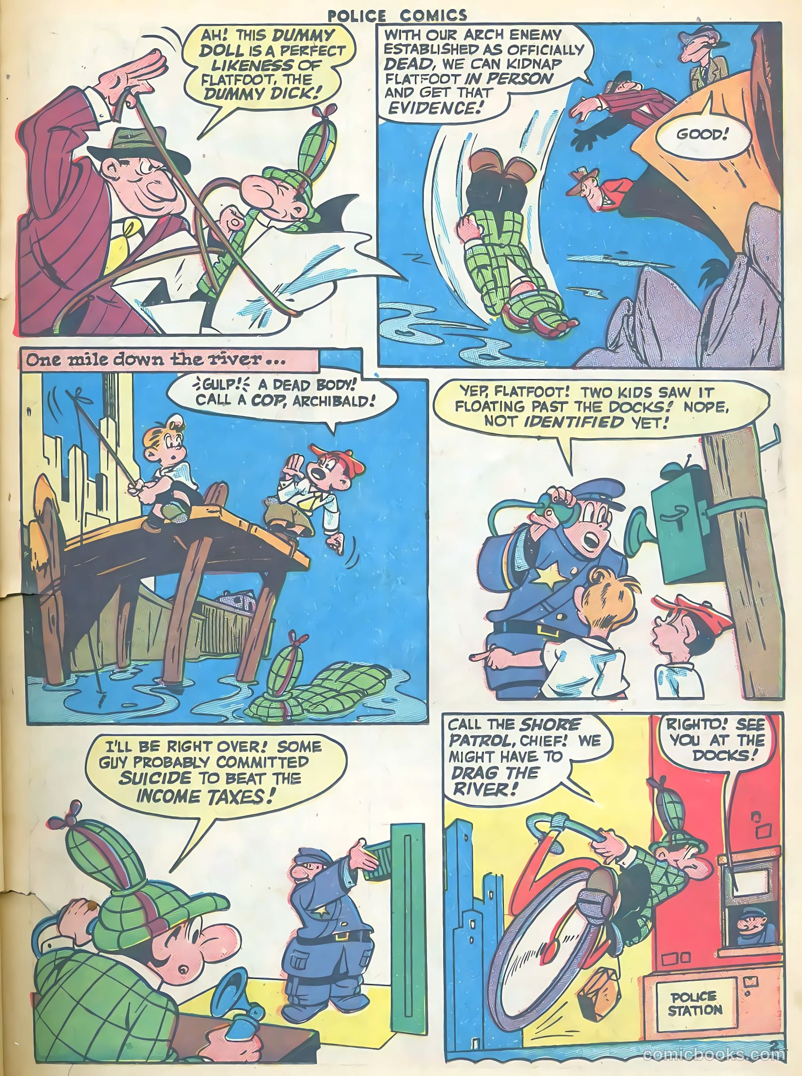 Police Comics #52 (1946) — page 19 of 60