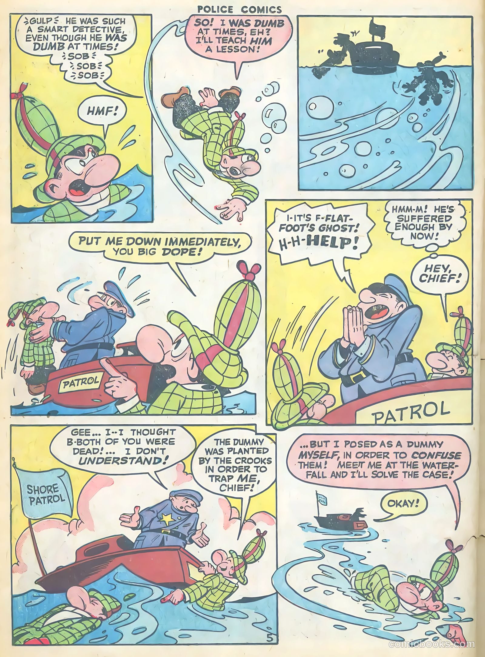 Police Comics #52 (1946) — page 22 of 60