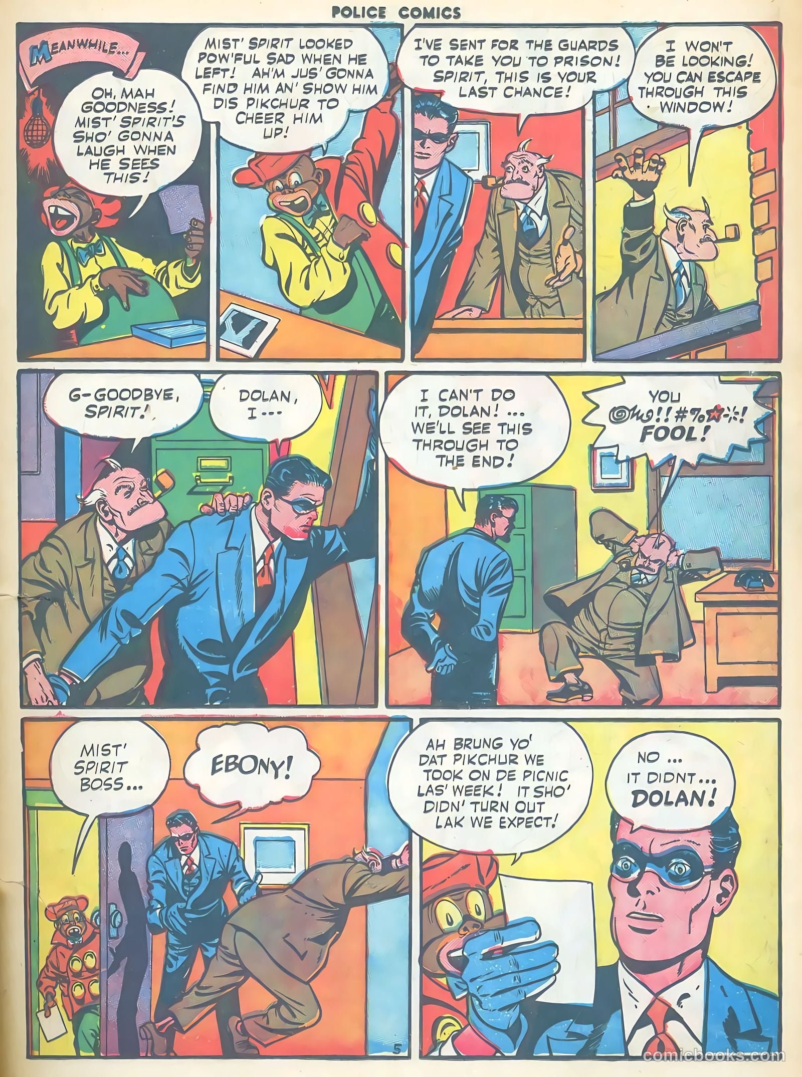 Police Comics #52 (1946) — page 35 of 60