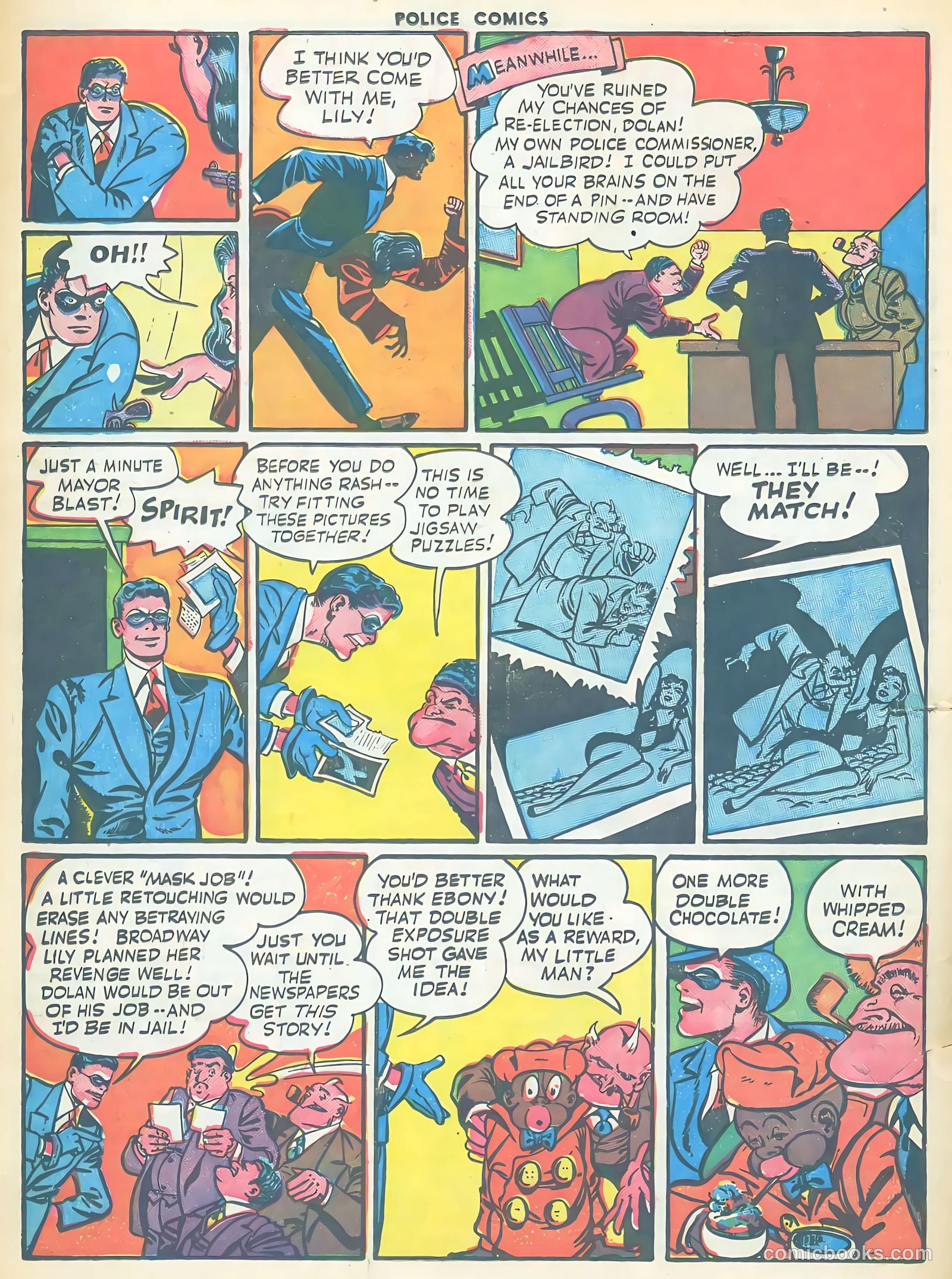 Police Comics #52 (1946) — page 38 of 60