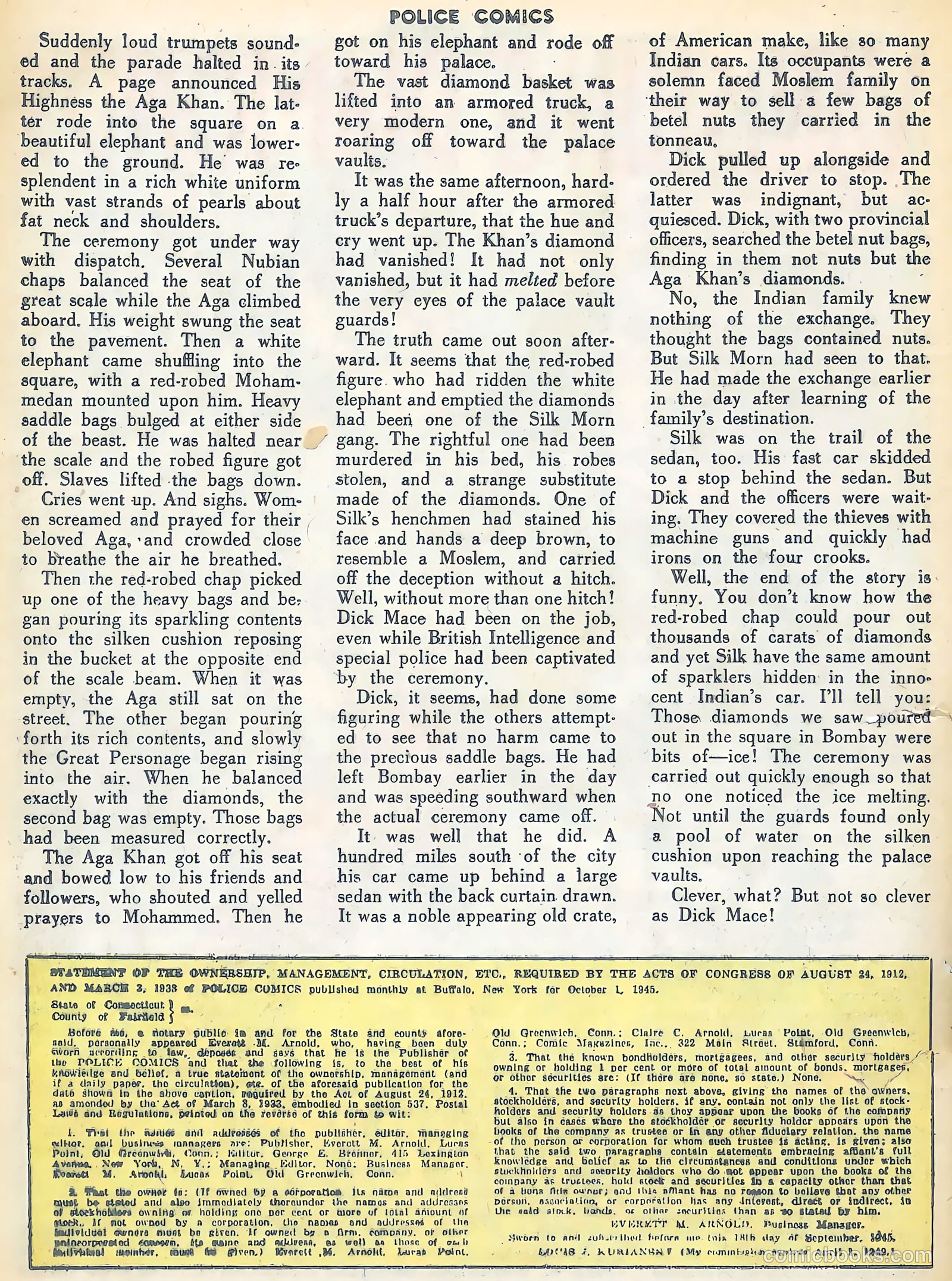 Police Comics #52 (1946) — page 40 of 60