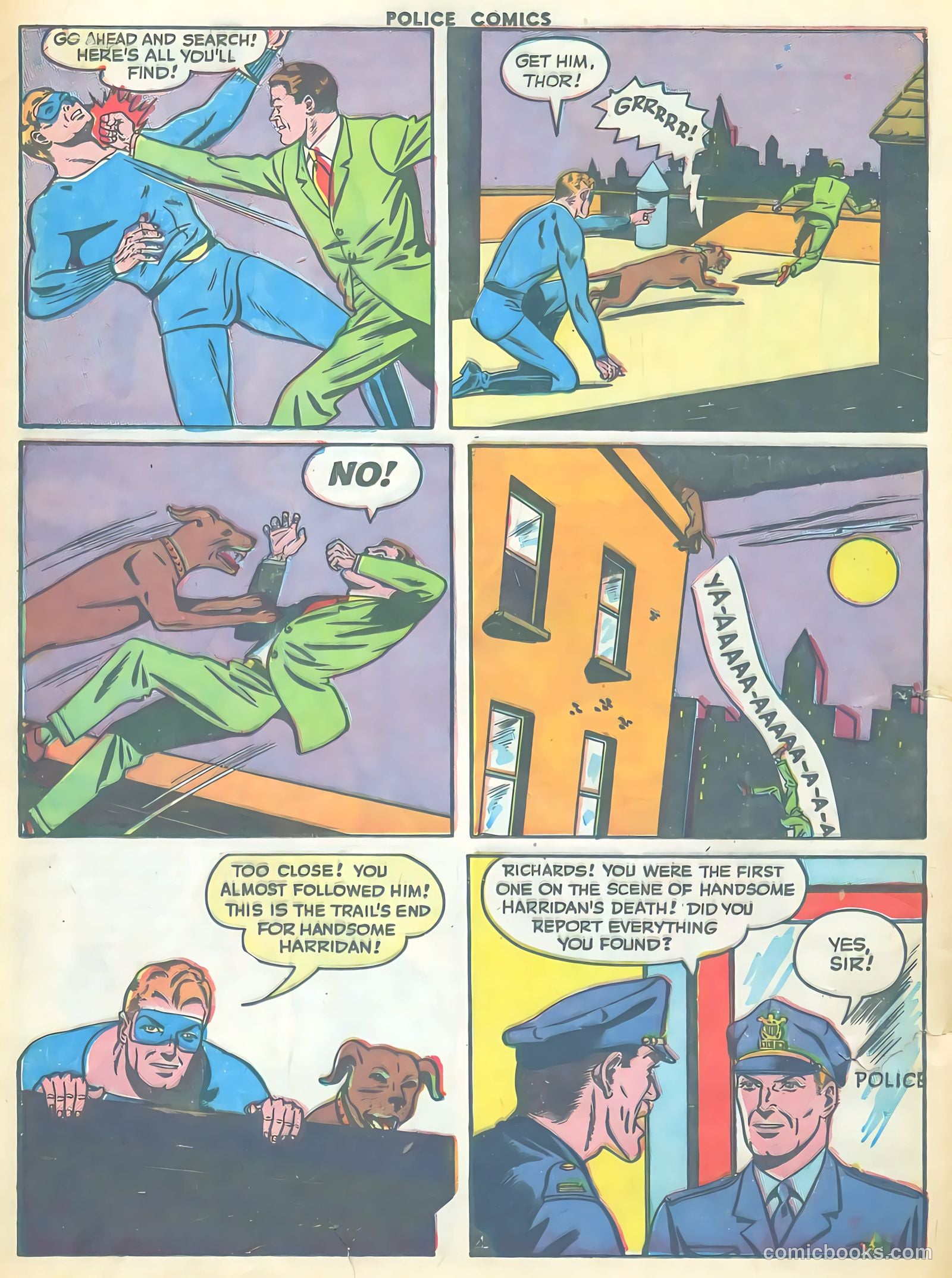 Police Comics #52 (1946) — page 44 of 60