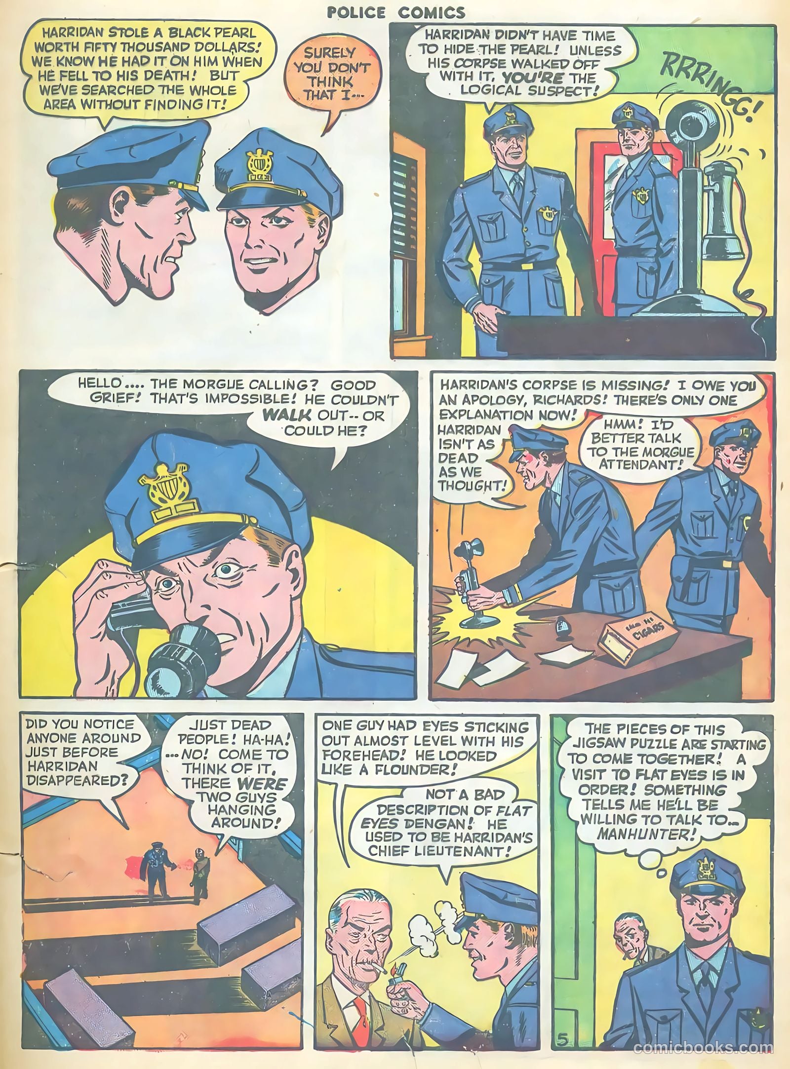 Police Comics #52 (1946) — page 45 of 60
